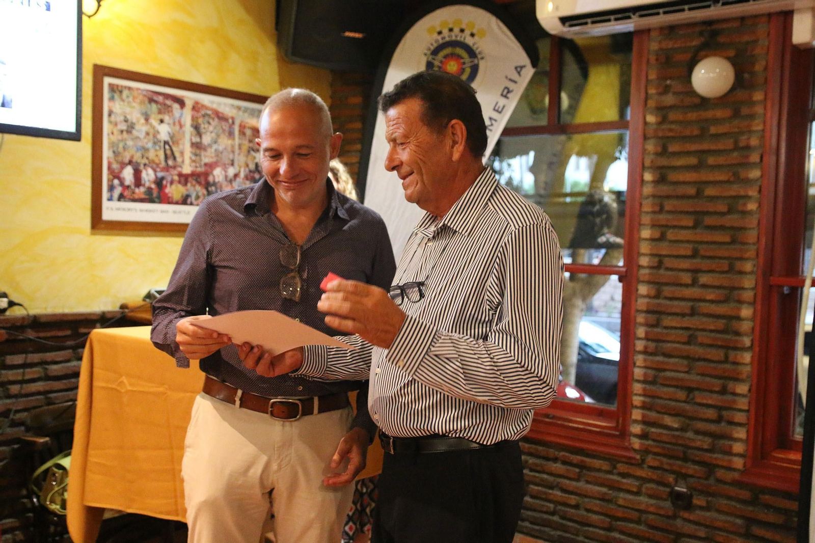 Homenaje a los expresidentes del Automóvil Club de Almería