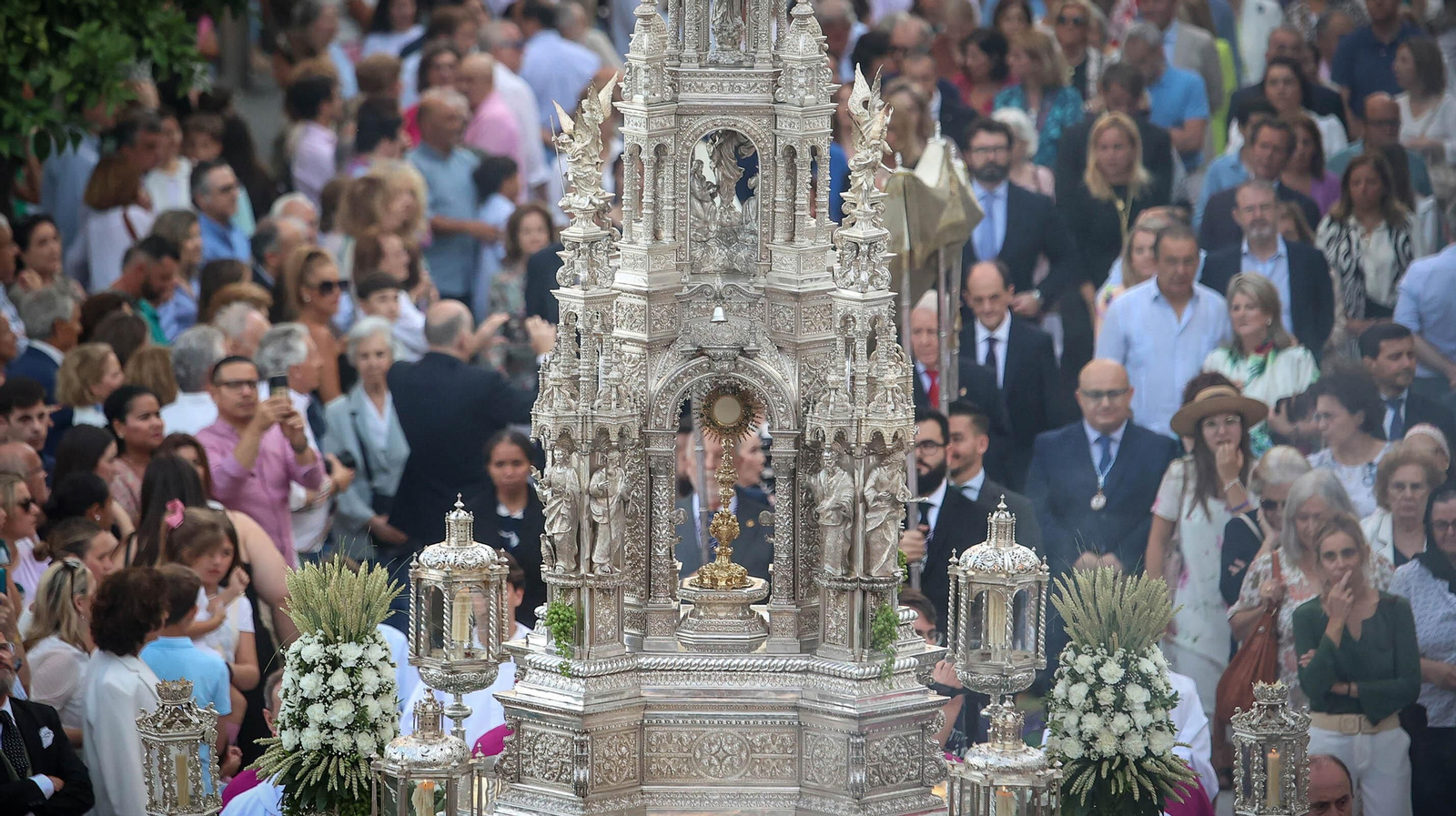 Procesión del Corpus 2023 en Jerez