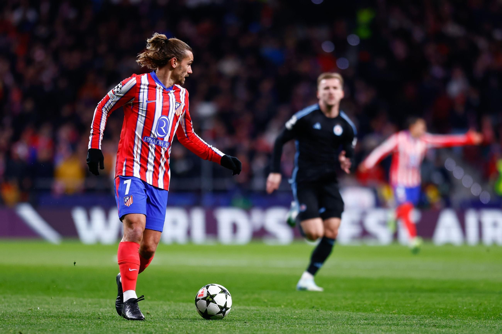 Las fotos del Atlético de Madrid - Slovan de Bratislava