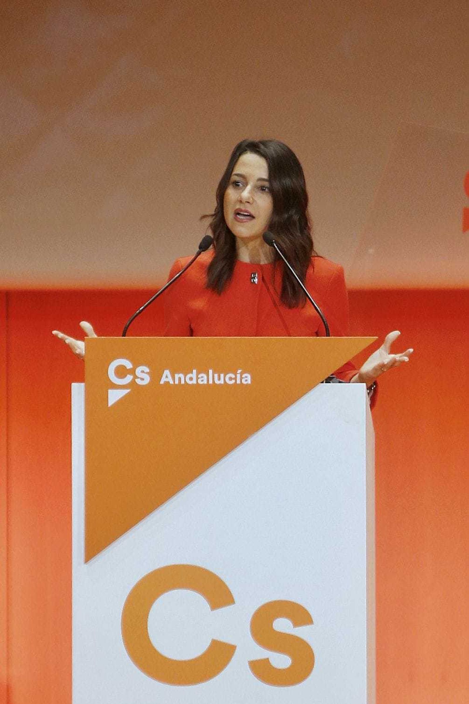 Acto de campaña de Ciudadanos en Cádiz.