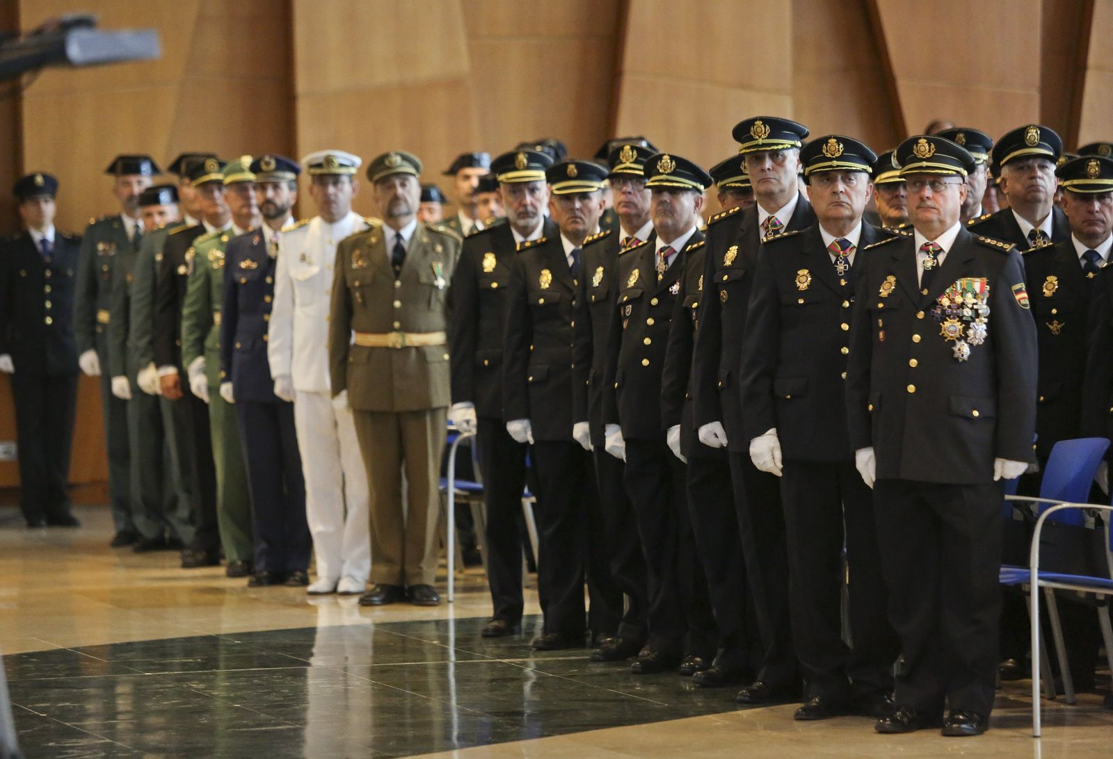 Las fotos del día del patrón de la Policía Nacional en Málaga