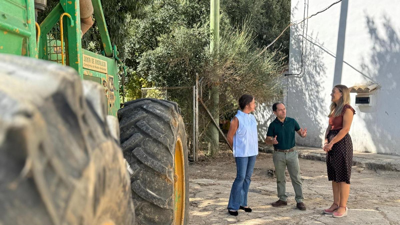 Recorrido por las instalaciones del centro.