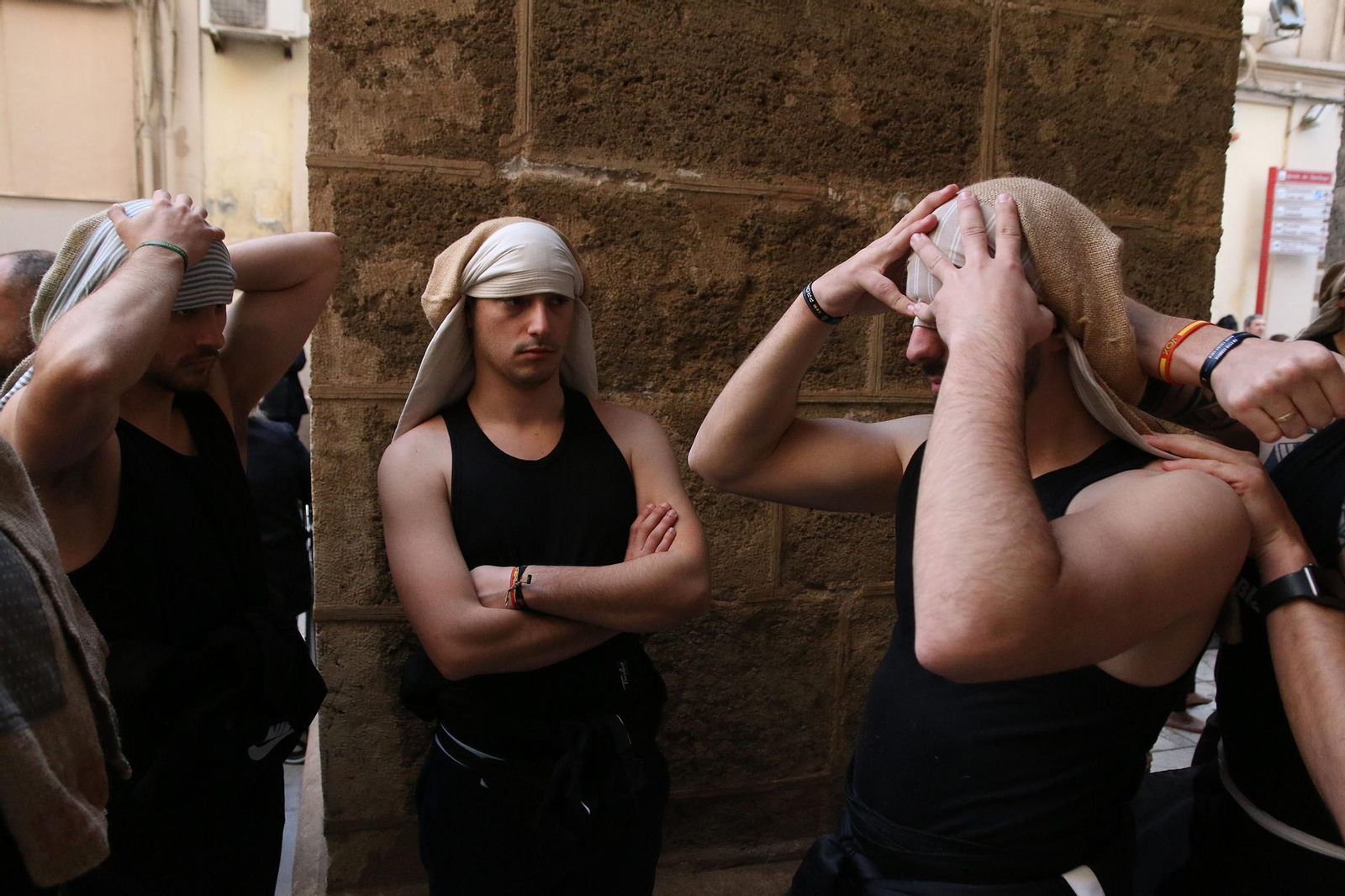 La procesión de Soledad de Almería, en imágenes