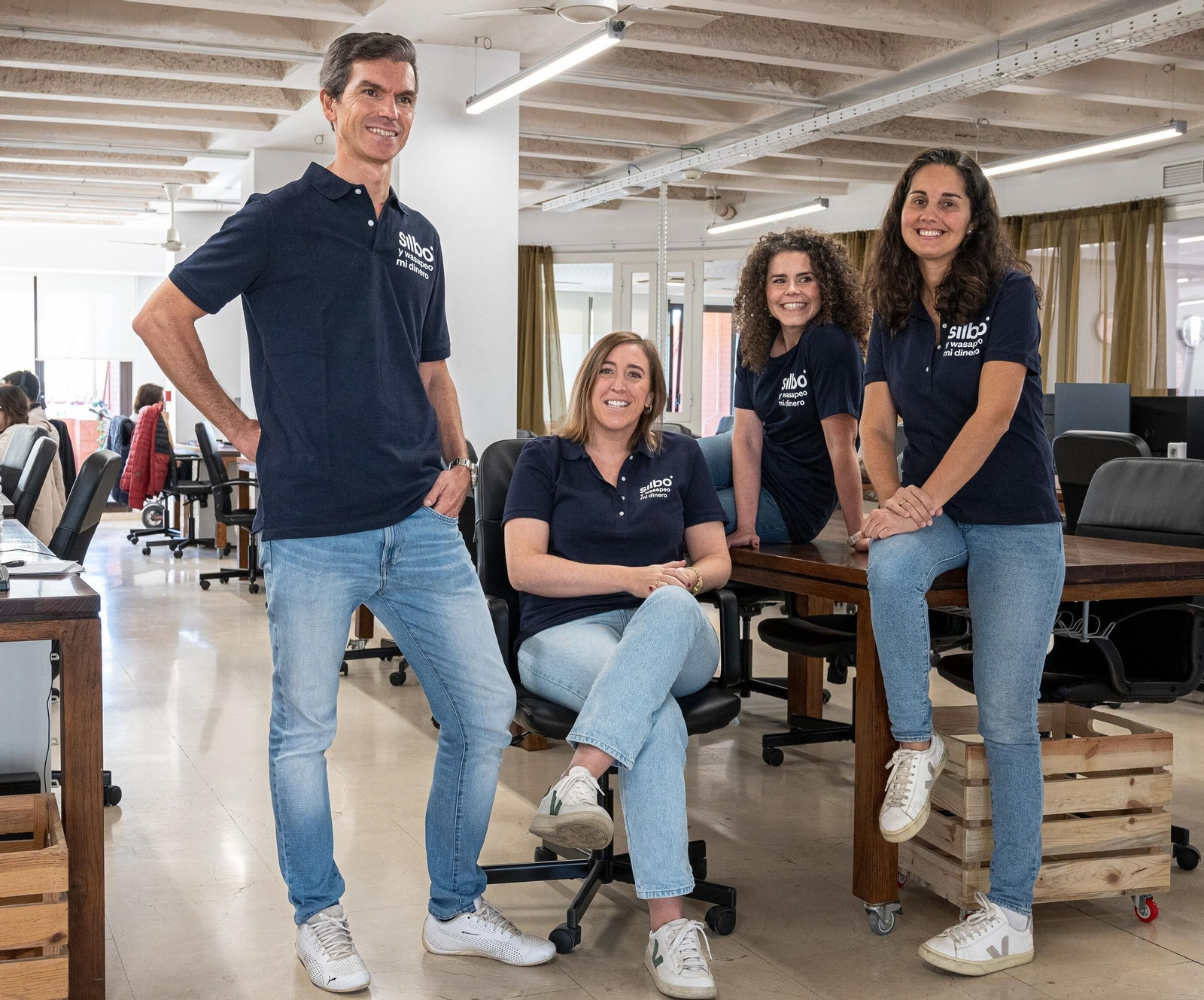 Equipo de la fintech Silbo Money.