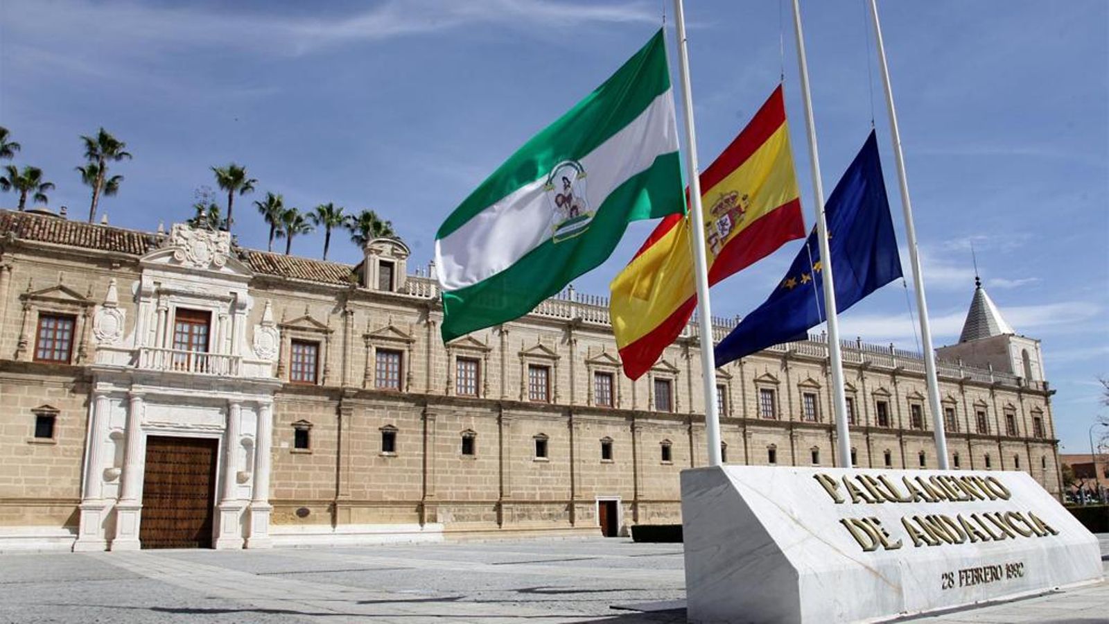 El Parlamento andaluz.