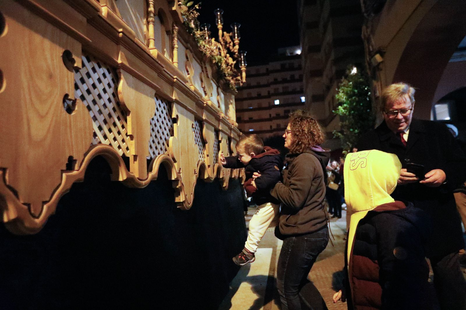 La procesión de La Caridad de Almería, en imágenes