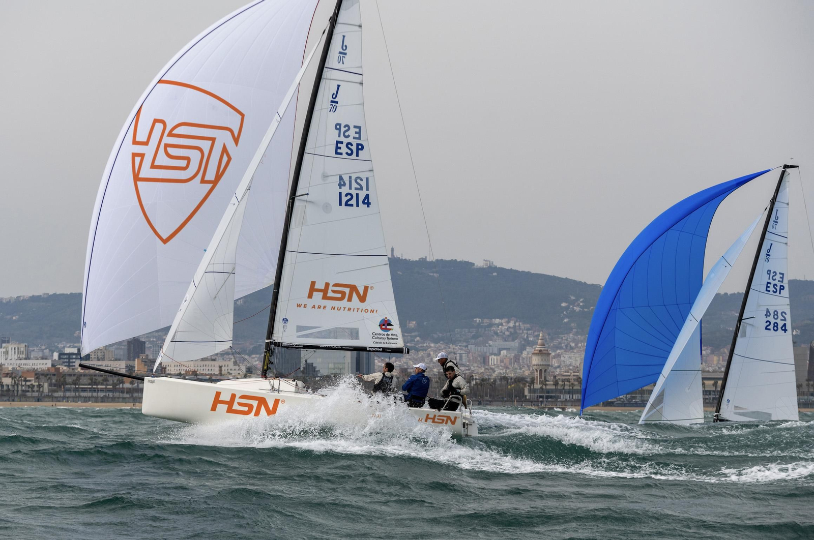 El HSN Sailing Team del onubense Ricardo Terrades. El HSN Sailing Team del onubense Ricardo Terrades.
