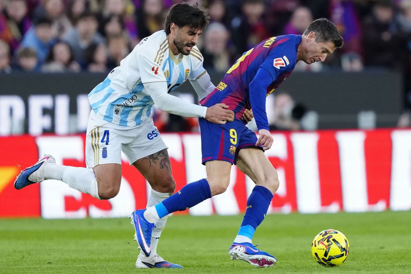 Las fotos del Barcelona-Oviedo