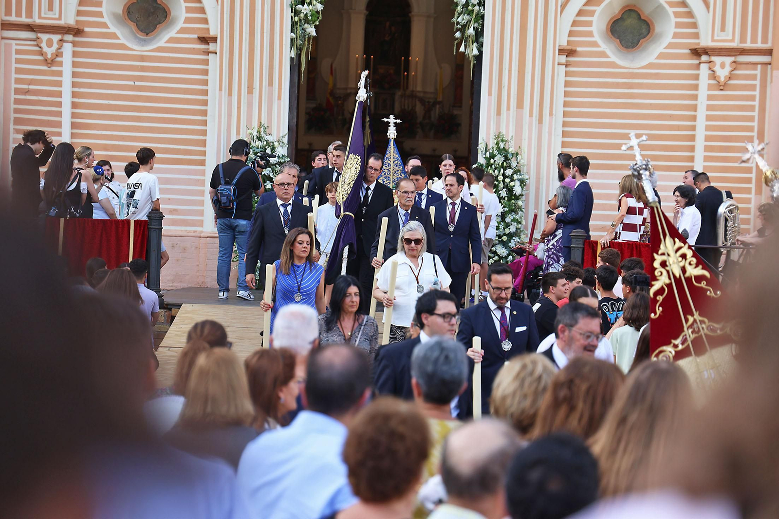 Imágenes de la procesión del Corpus Christi por las calles de Huelva