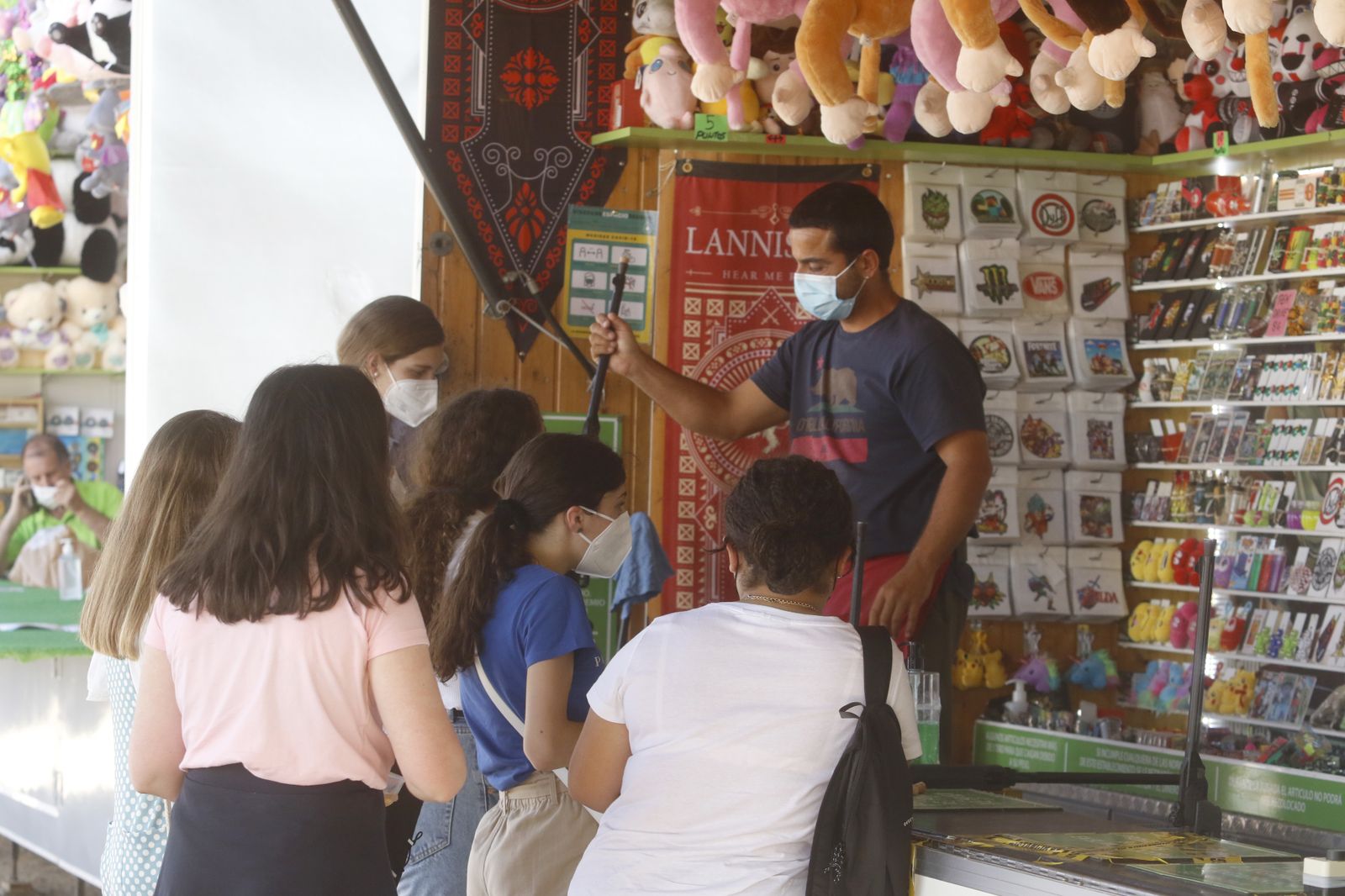 Las imágenes de un sábado de 'Feria' especial en El Arenal
