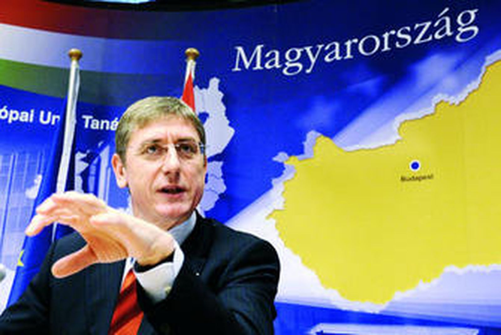 El primer ministro húngaro, tras la reunión informal de la UE del pasado domingo para hablar de la situación en el Este de Europa.