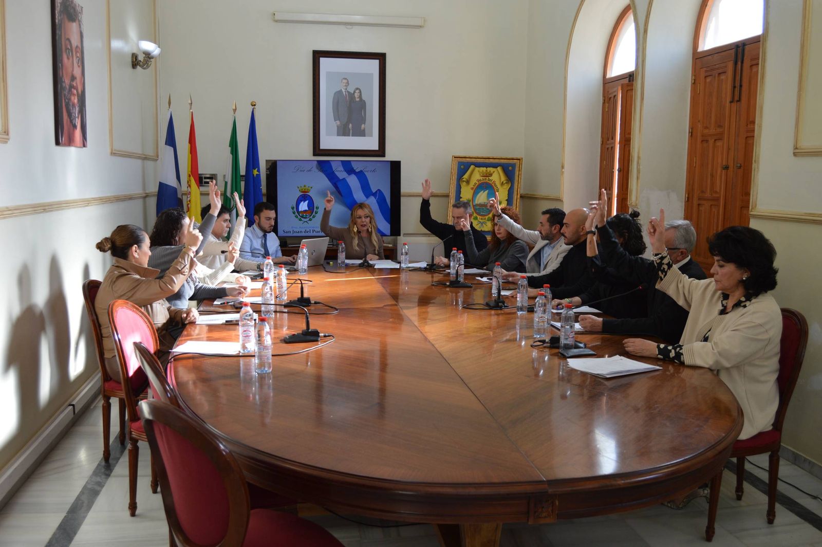 Un momento del Pleno