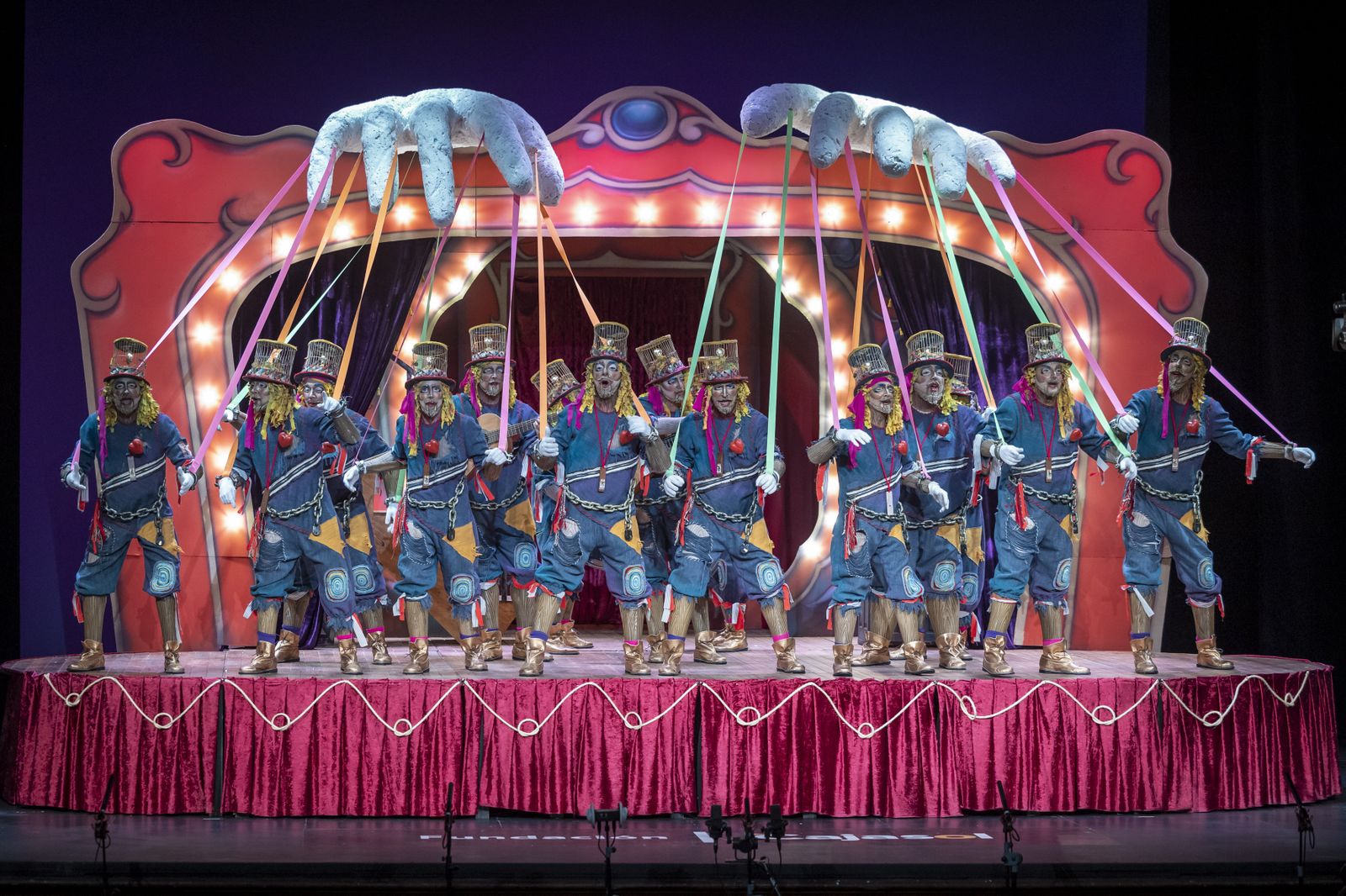 Comparsa 'Los esclavos'