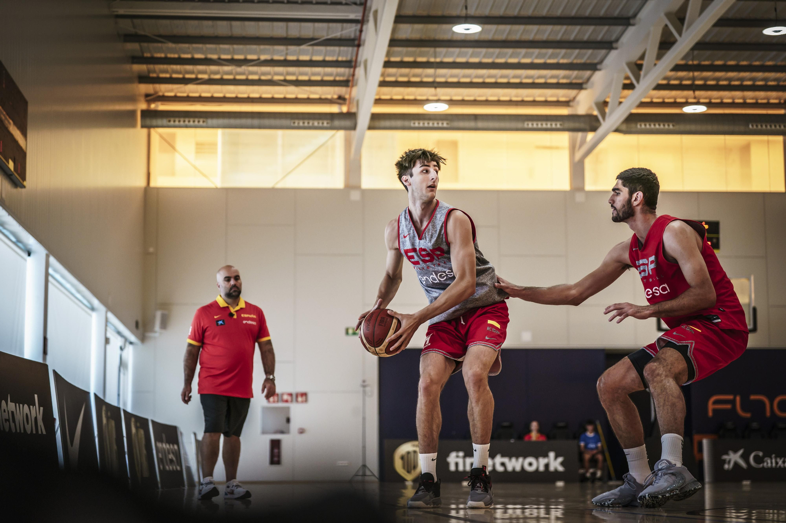 Sesión de la selección española en The Embassy