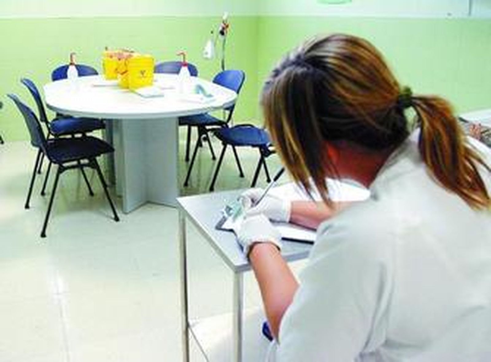 Una de las salas en las que se administra la heroína.