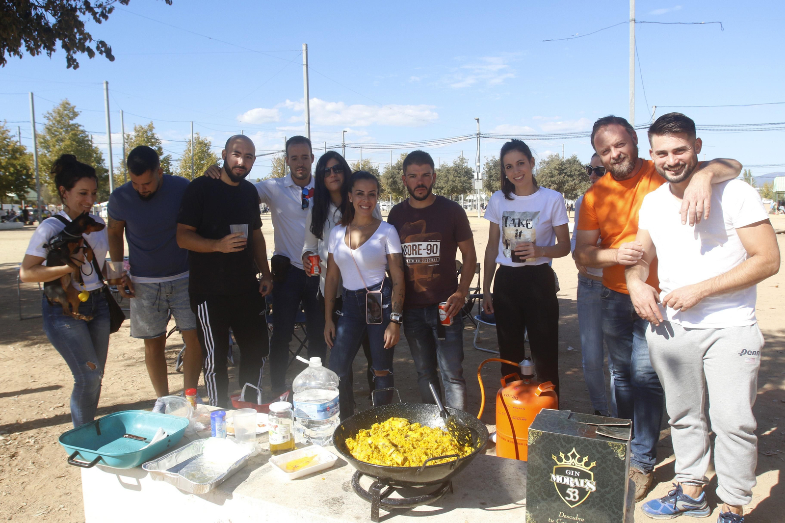 Los peroles por San Rafael, en fotografías