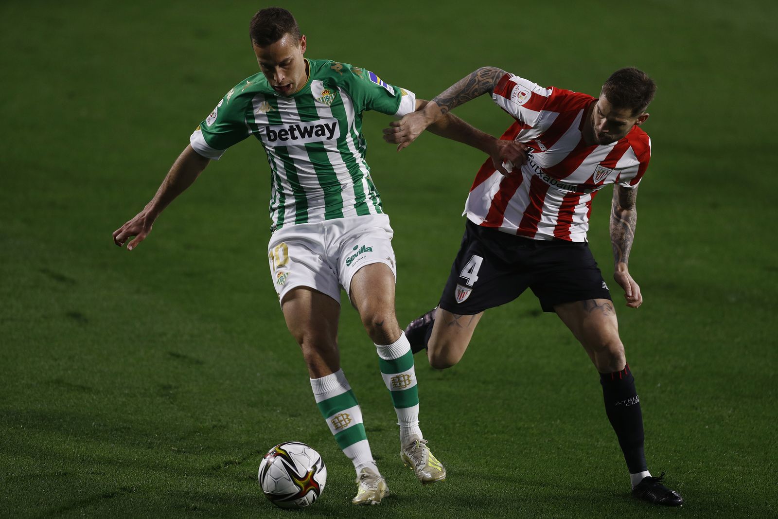 El Betis-Bilbao de Copa del Rey, en imágenes