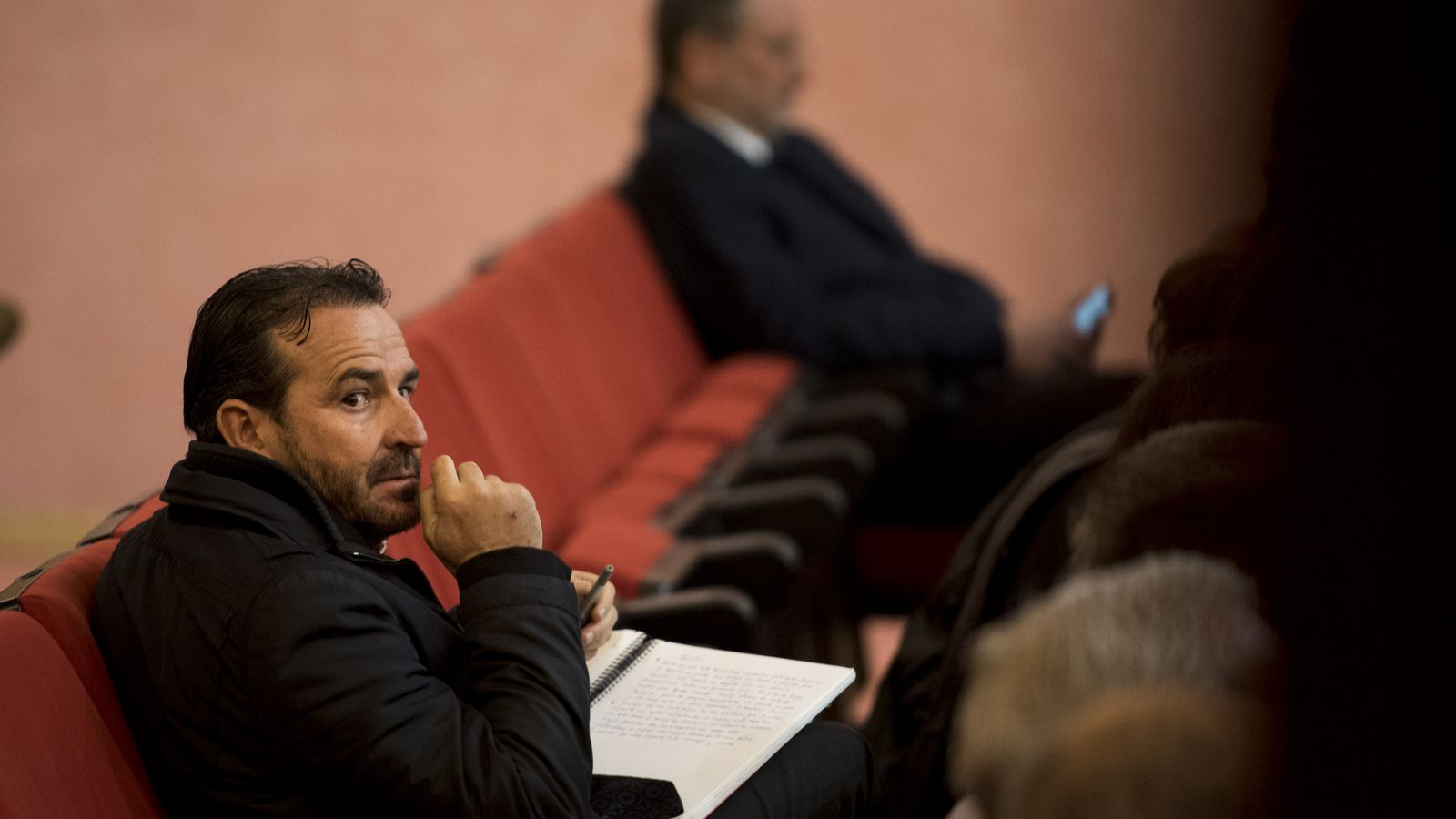 García Arrabal durante el juicio del caso Serrallo en 2020