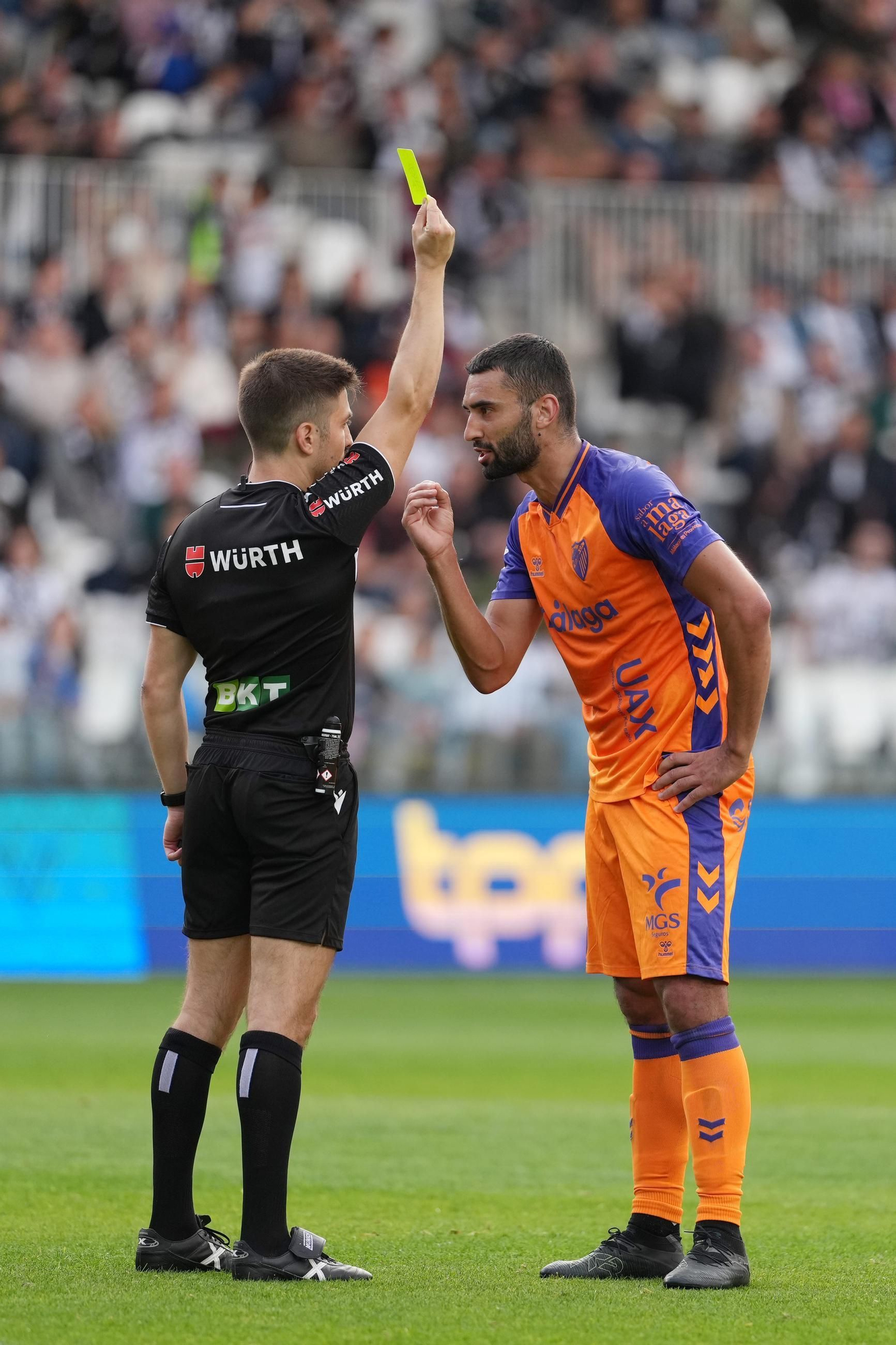 Las fotos del Burgos-Málaga CF