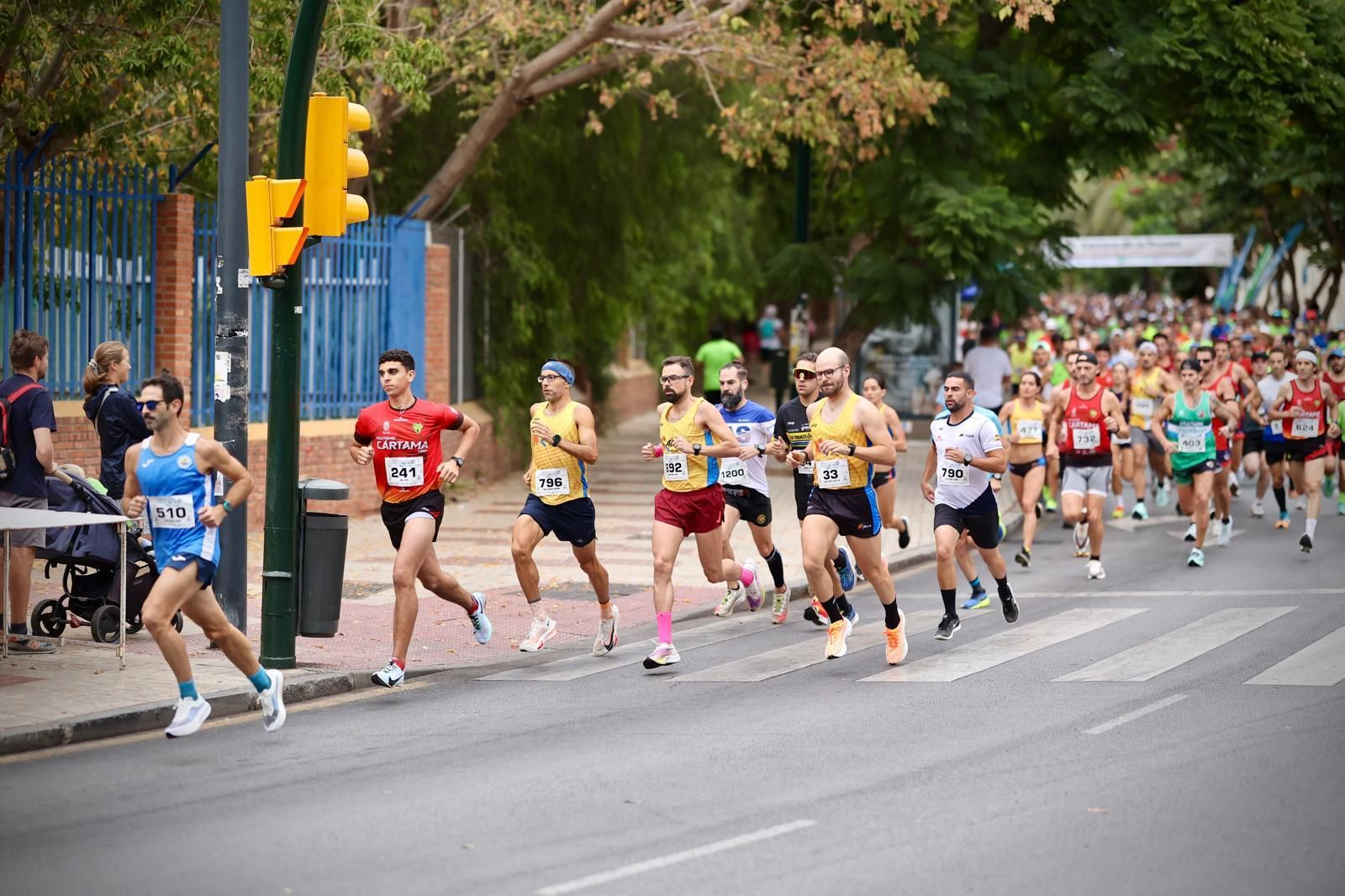 Las fotos de la VIII Carrera de la Prensa y la IV Marcha Solidaria de Málaga
