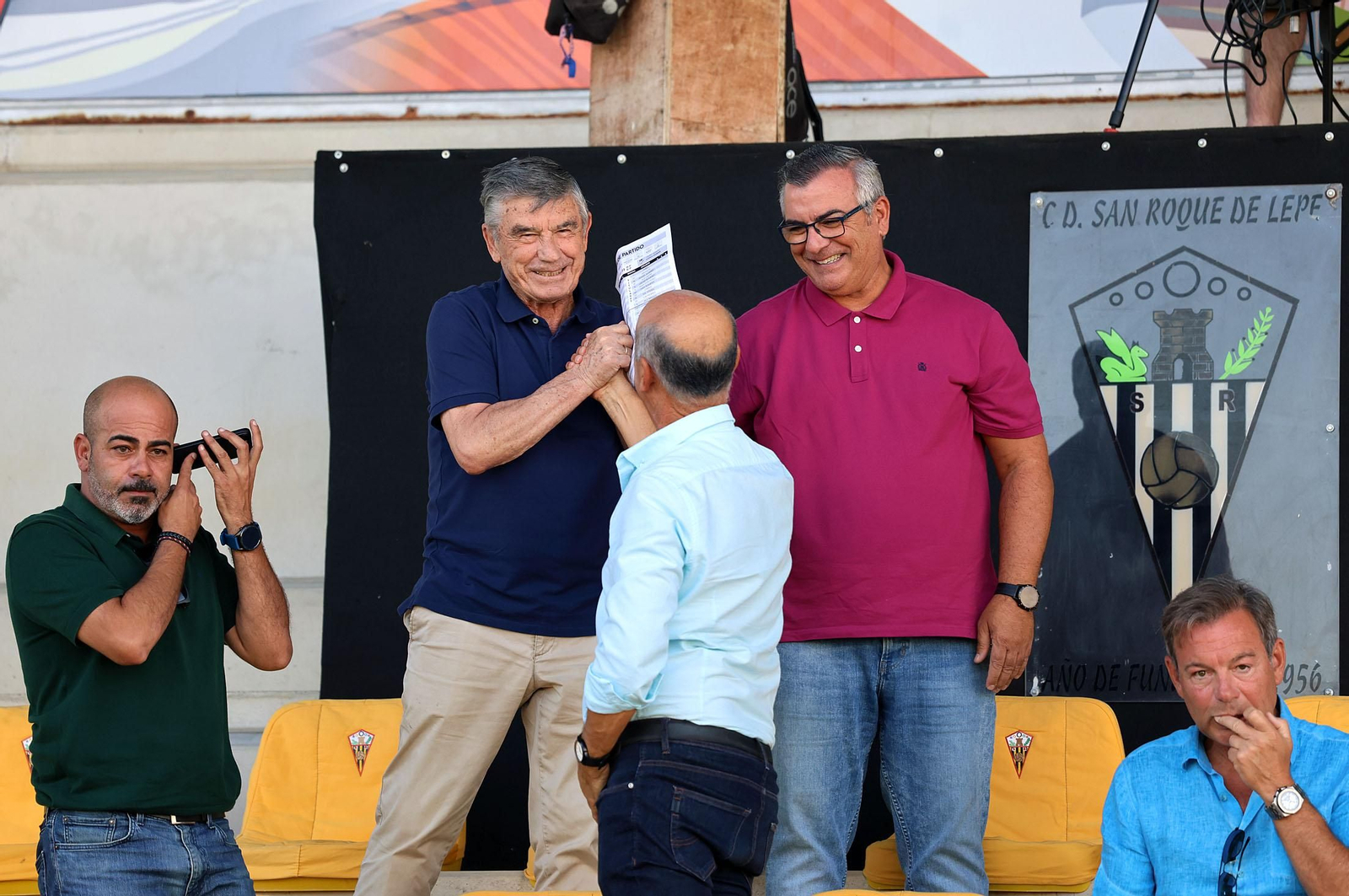 Imágenes del San Roque de Lepe-Atlético Onubense