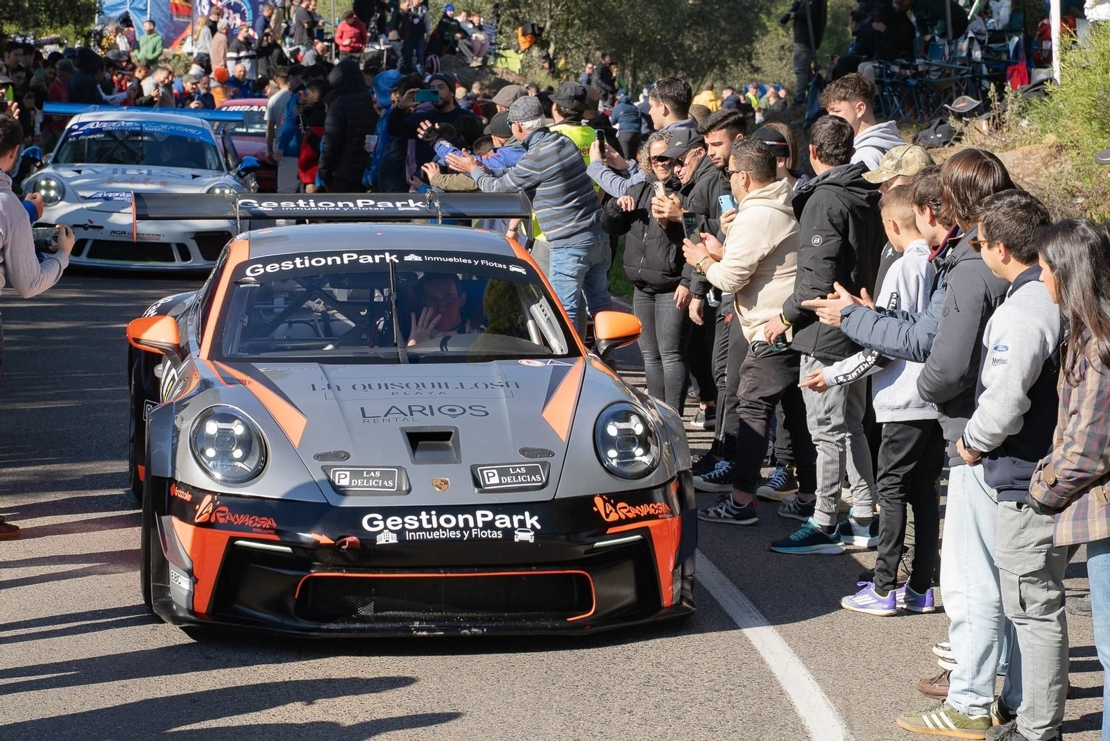 El espectacular arranque de la Subida a Trassierra, en imágenes