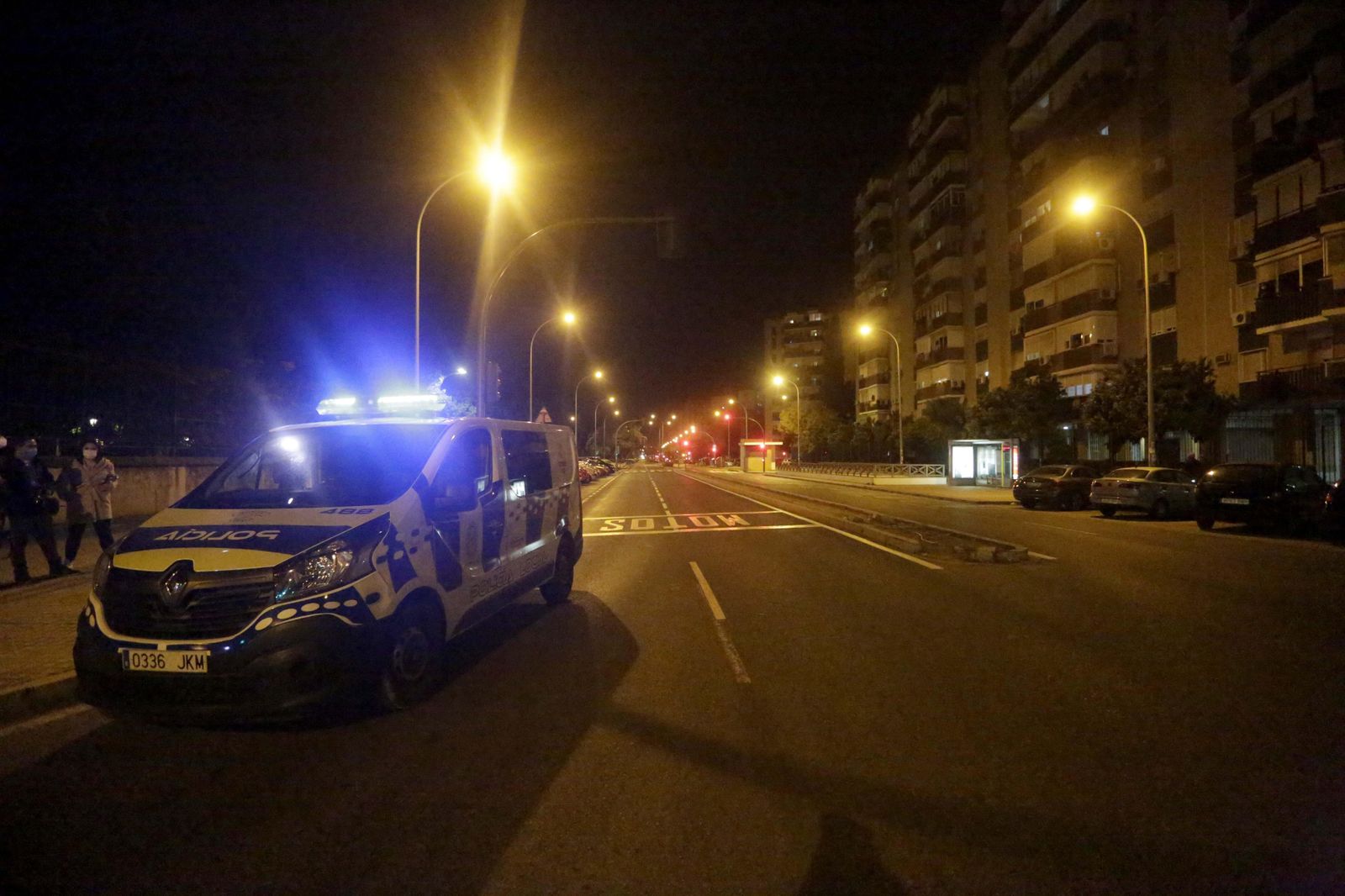 Así fue el control policial para evitar disturbios contra el toque de queda en el Cerro-Amate