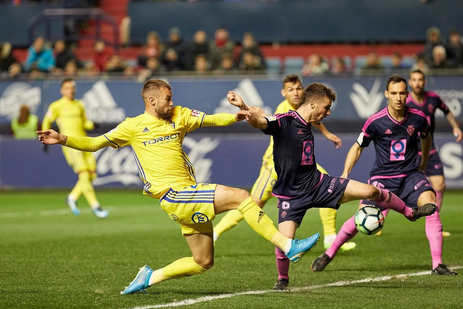 Las imágenes del Osasuna-Cádiz