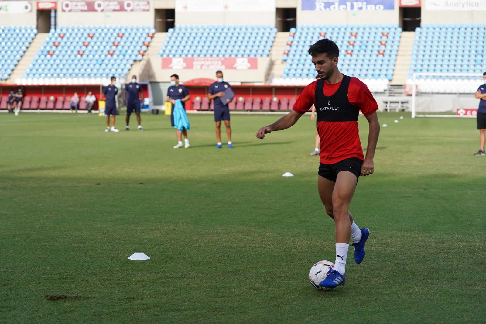 Morlanes ya trabaja con el grupo