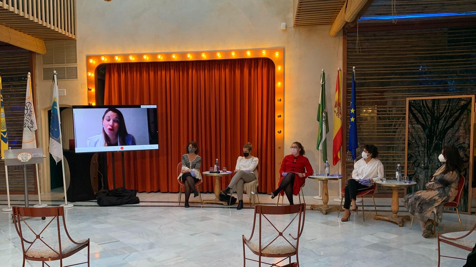 Momento del foro sobre Mujer y Liderazgo en la Gastronomía y la Hostelería.