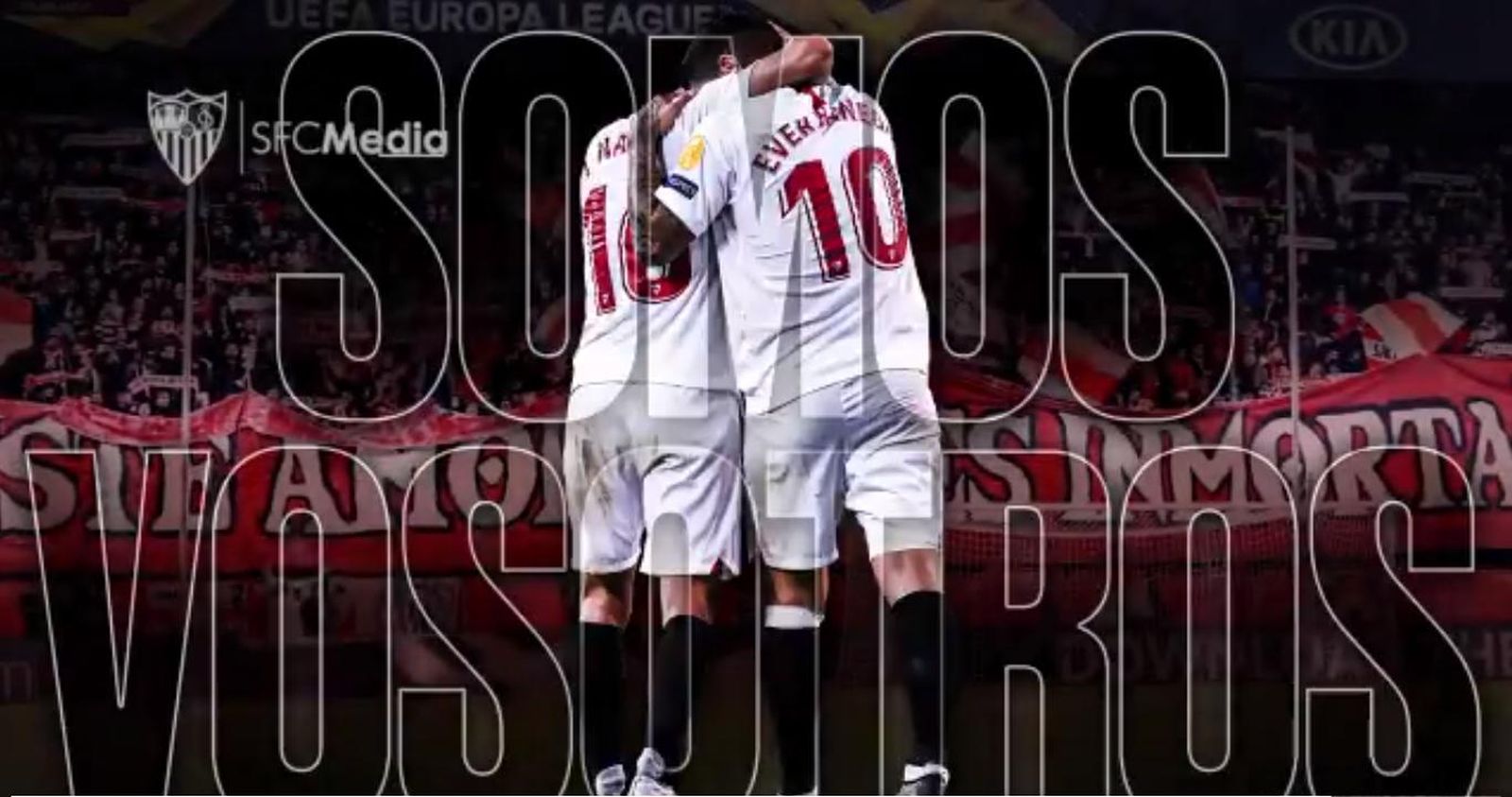 Navas y Banega lanzan un mensaje al sevillismo para la final de la Europa League.