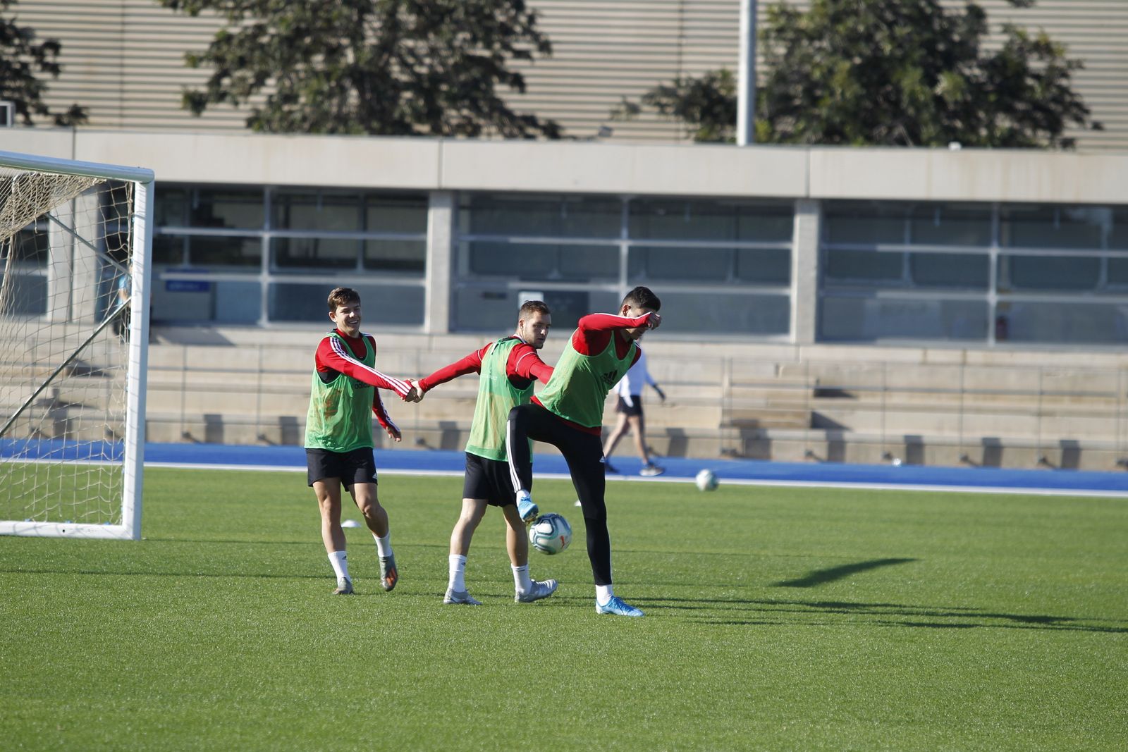 Fotogalería del entrenamiento del Almería previa al partido ante el Numancia