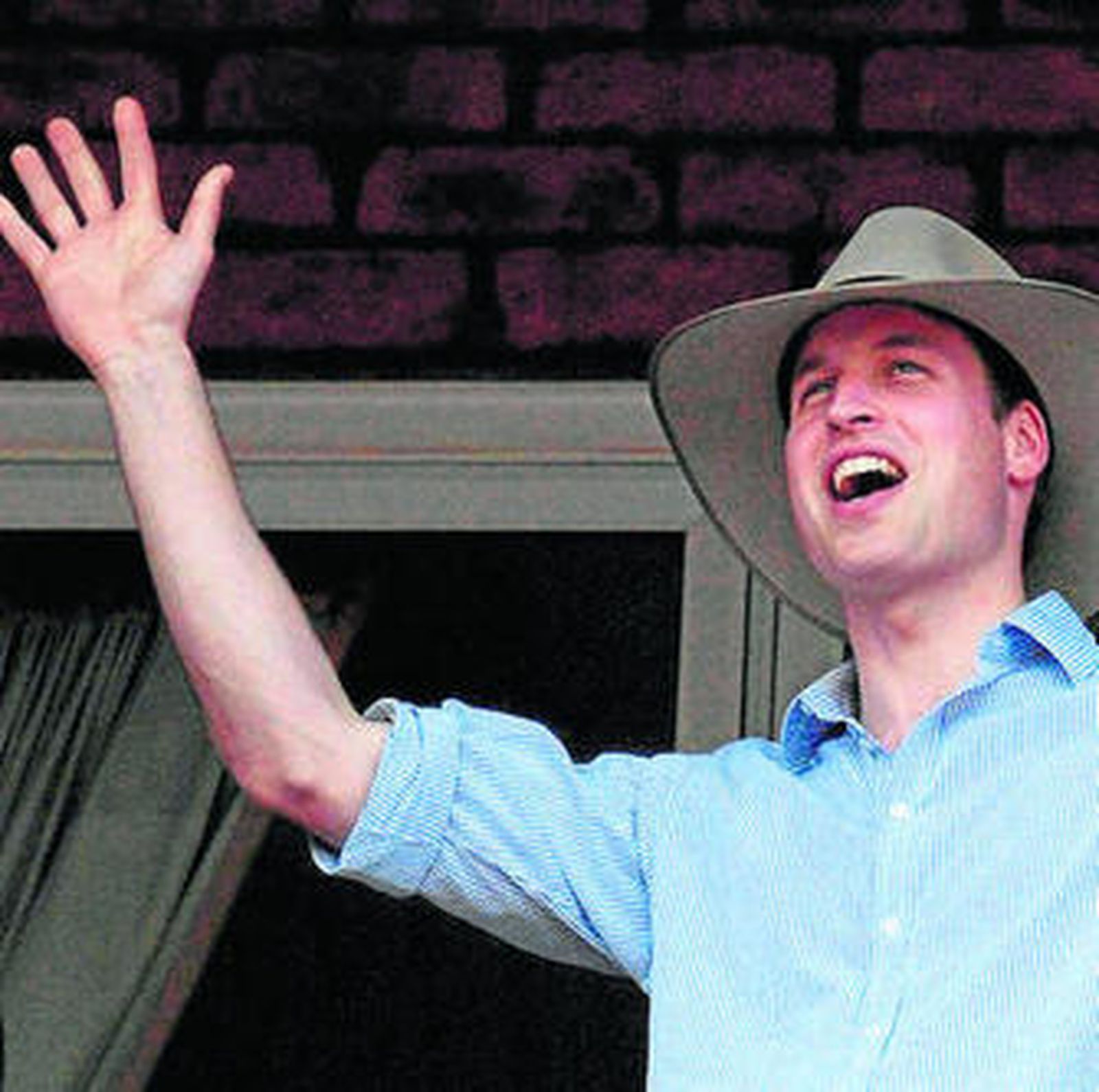 Guillermo de Inglaterra se lo pasa bomba en Australia a lo Cocodrilo Dundee