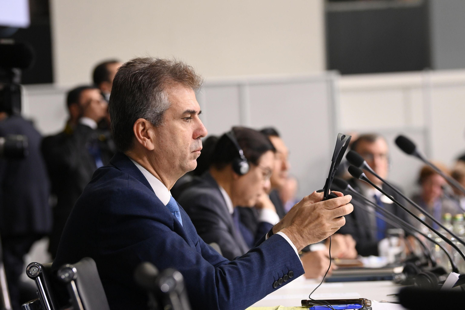 El ministro de Exteriores israelí, Eli Cohen.