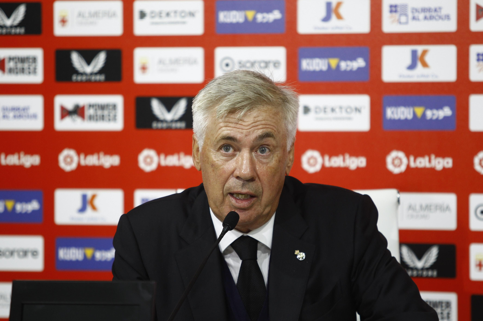 Imágenes del partido U.D. Almería-Real Madrid C.F. de la Liga Santander