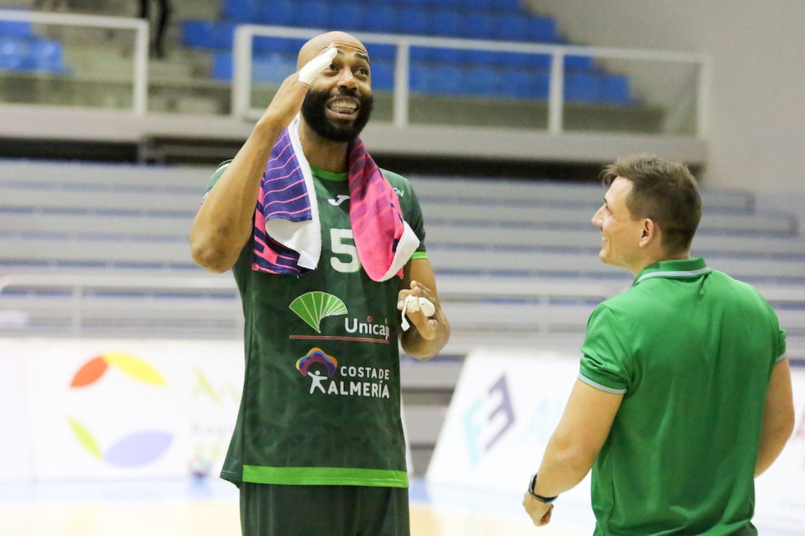 Moisés Cézar, durante un partido con el Unicaja