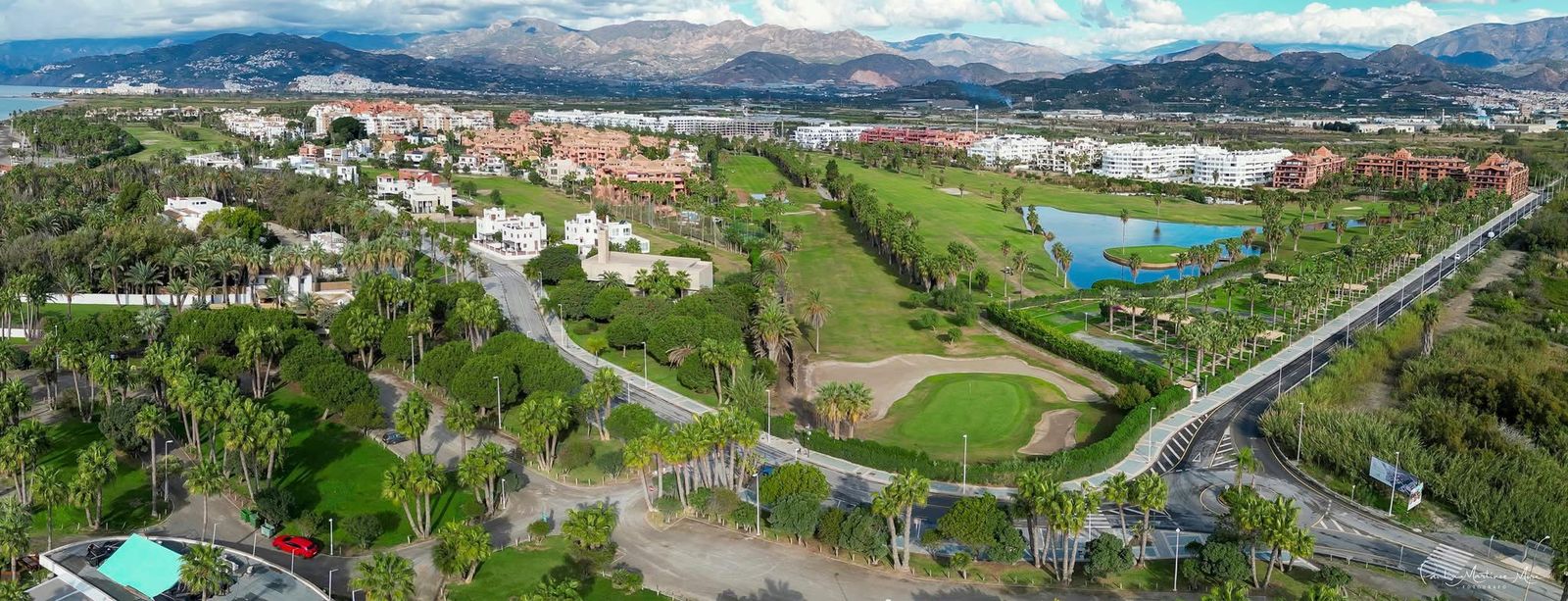 Vista aérea de una parte de Playa Granada
