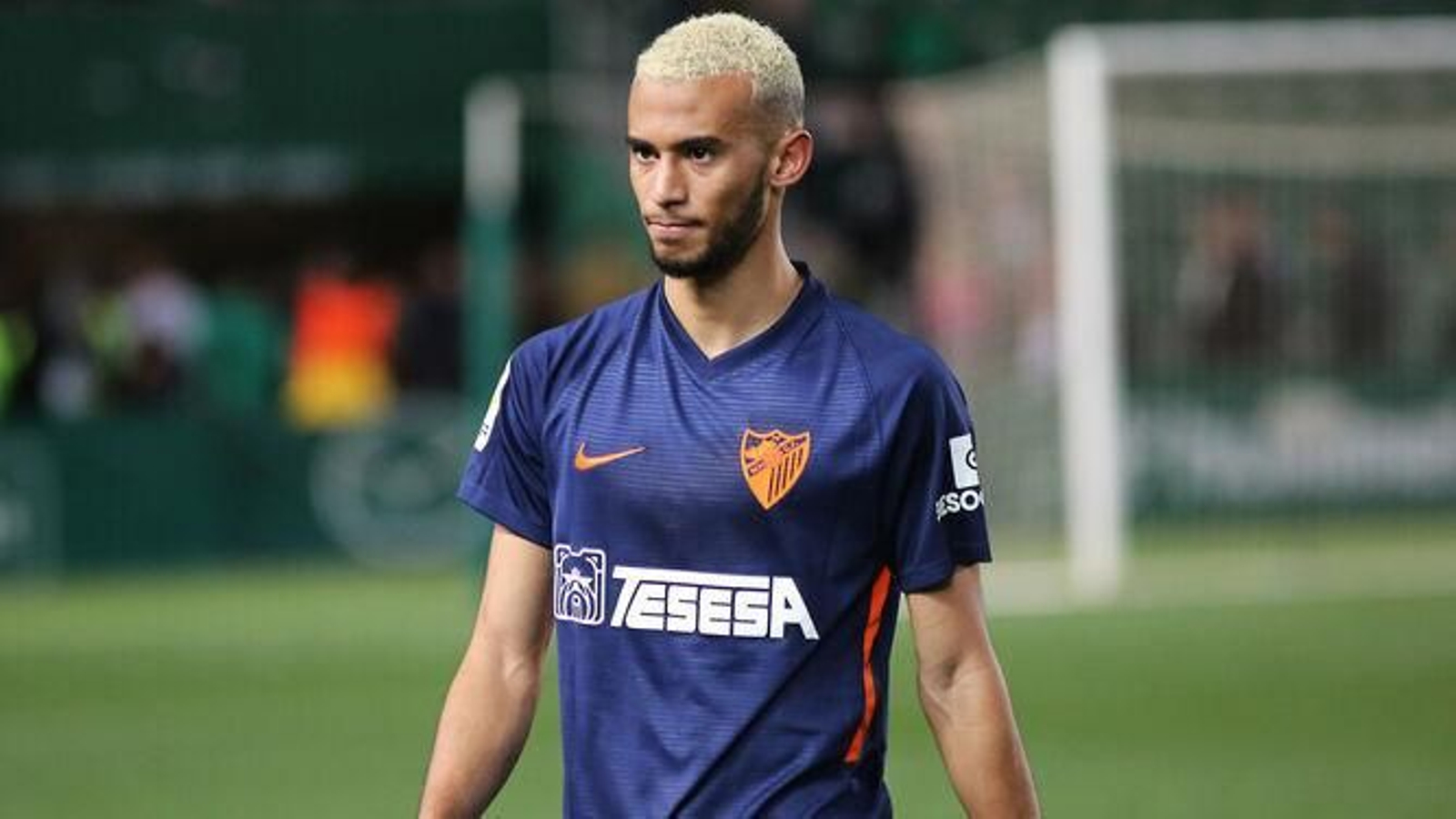 Hicham, en un partido de la pasada temporada contra el Elche.