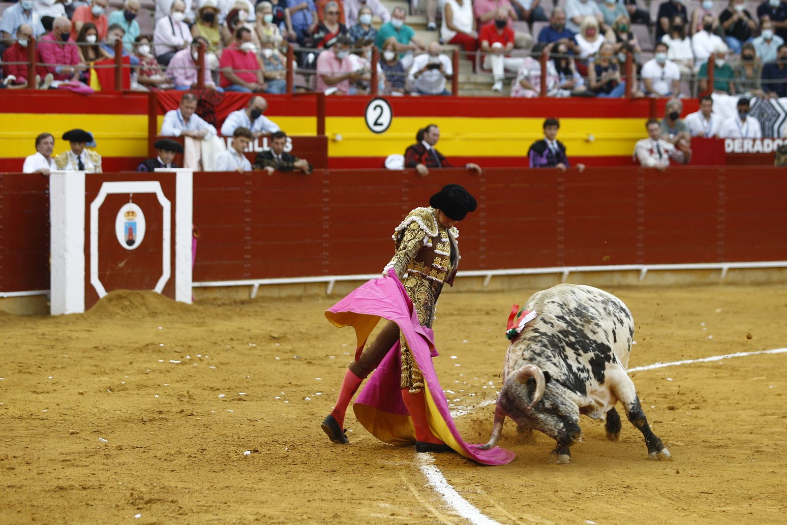 Fotogalería corrida de toros. Cayetano Rivera, Paco Ureña y Roca Rey. Roquetas de Mar.