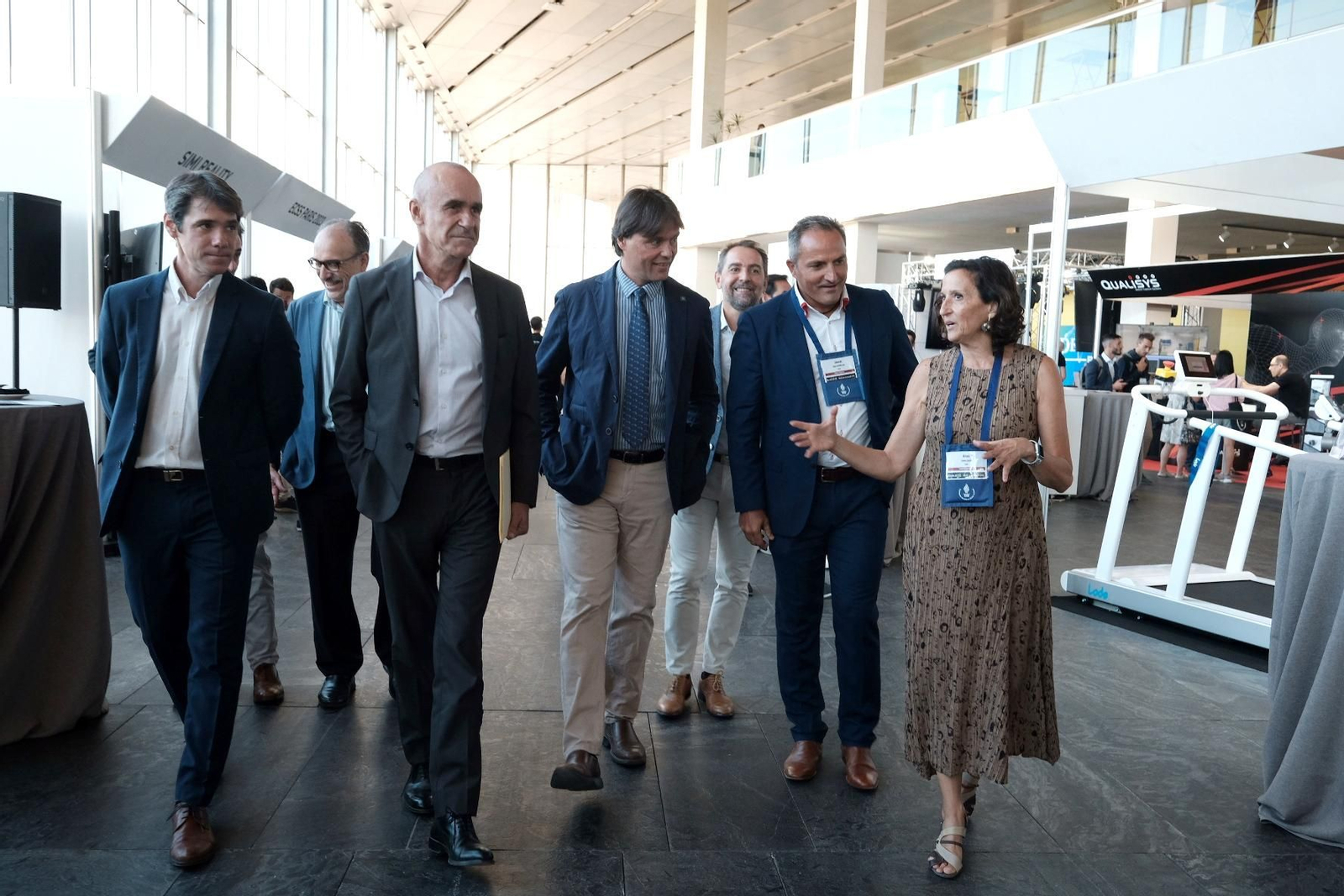 Apertura del congreso en Fibes.