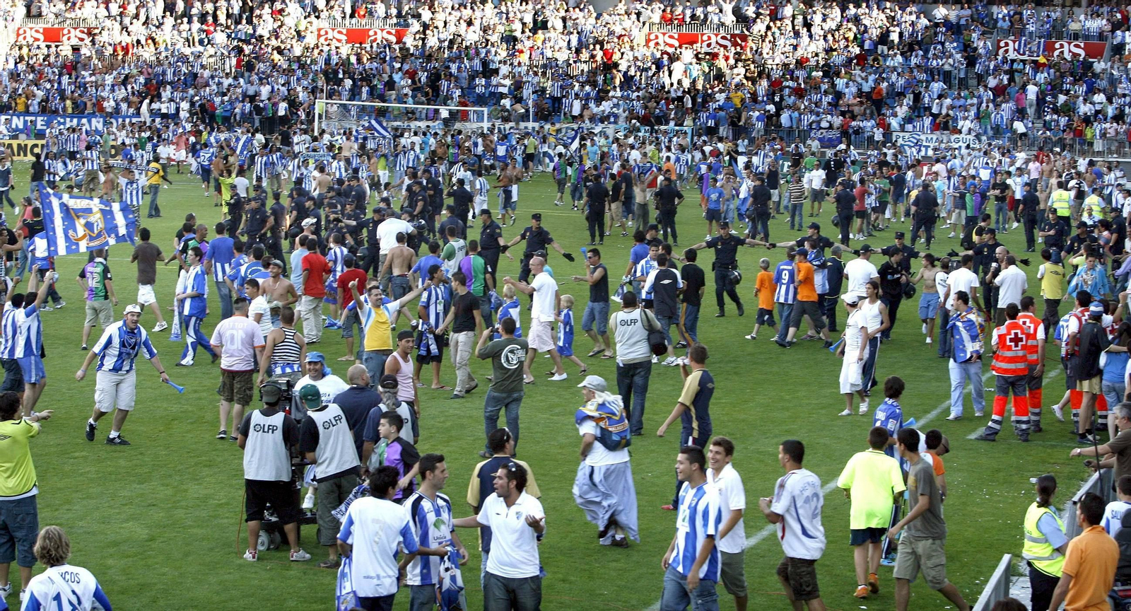 Las fotos del último ascenso del Málaga CF a Primera División