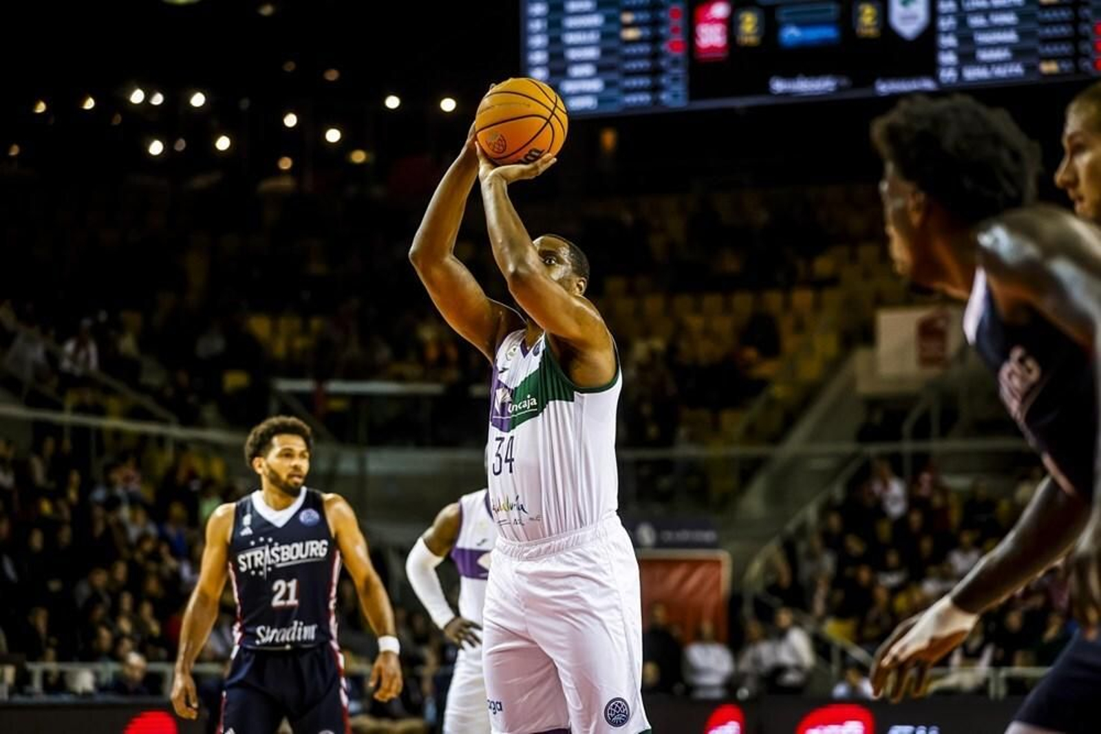 Las fotos del SIG Strasbourg - Unicaja Las fotos del SIG Strasbourg - Unicaja
