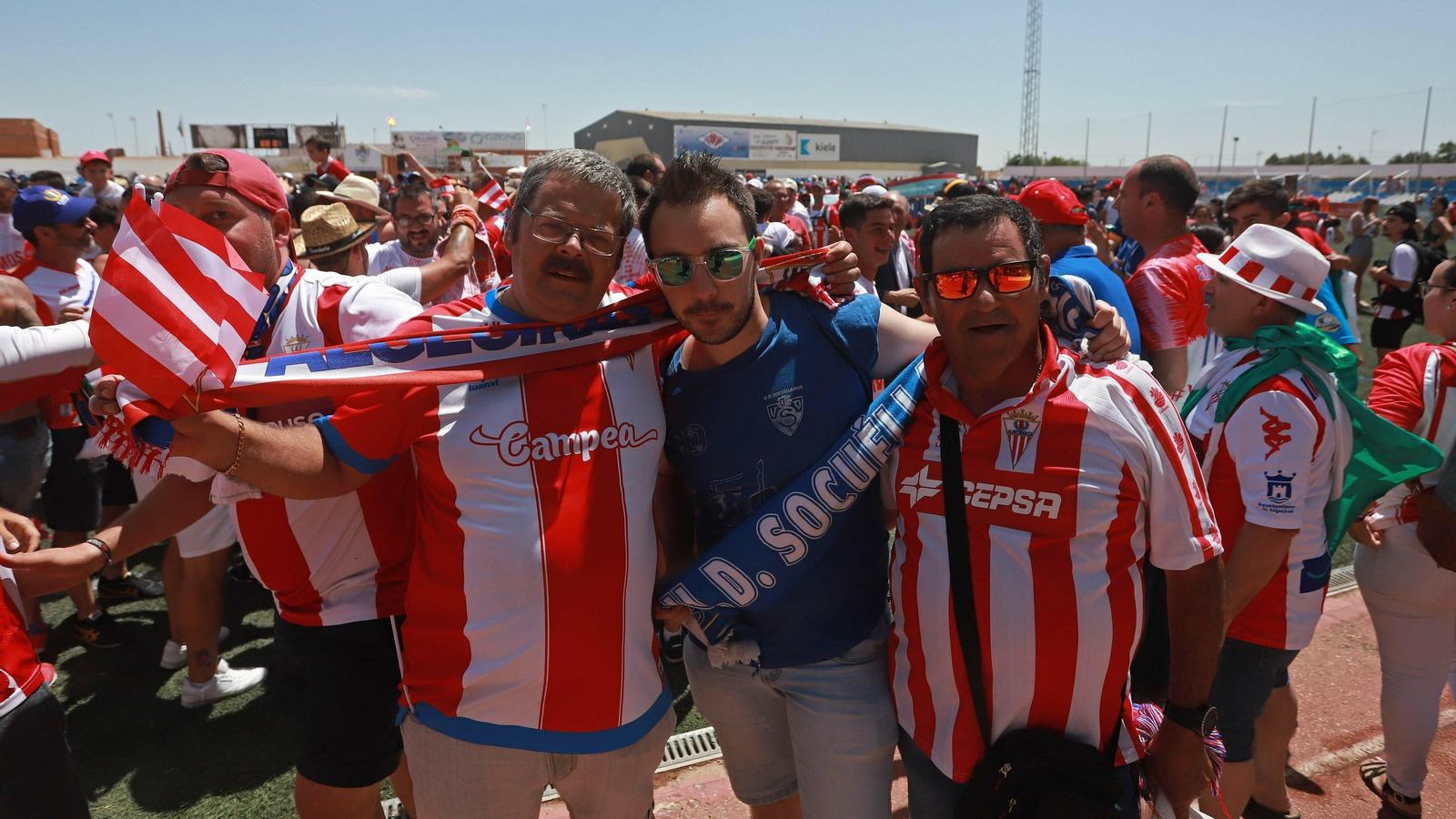 Las mejores fotos de la celebración del ascenso del Algeciras en Socuéllamos