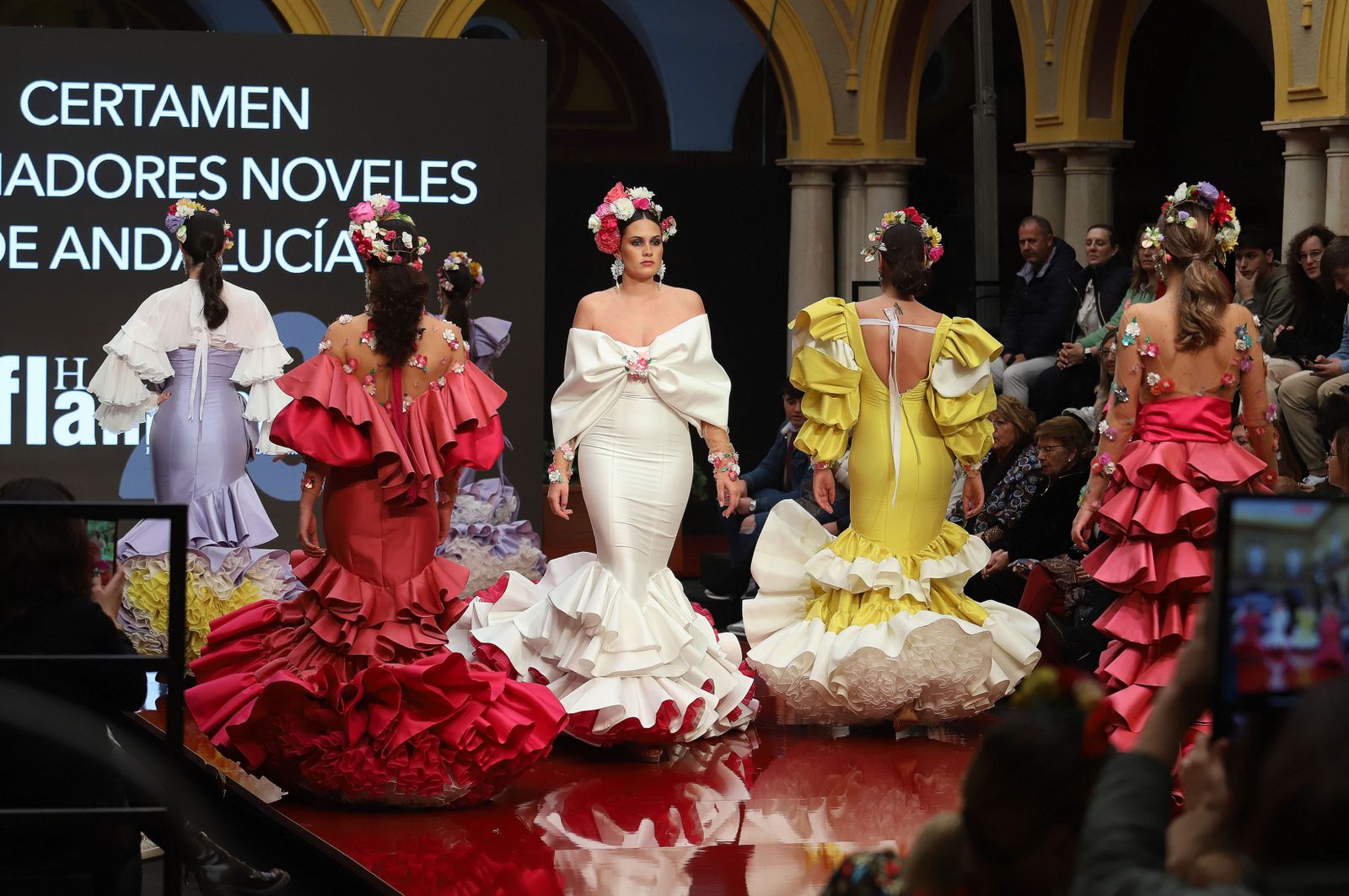 Huelva Flamenca 2023. Imágenes del Certamen de Diseñadores Noveles de Andalucía