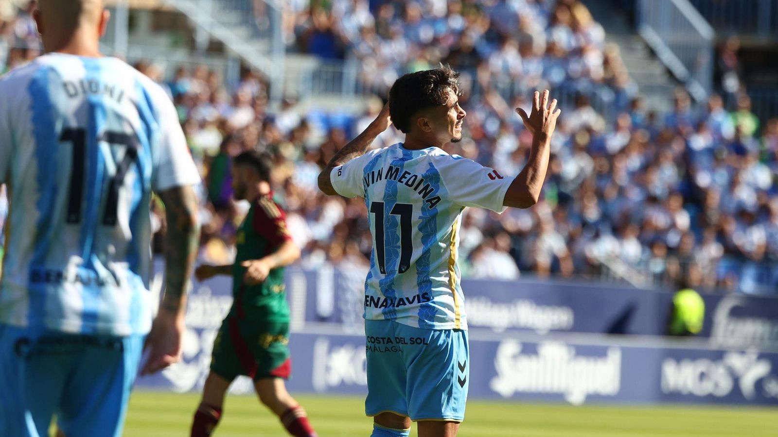 El Málaga CF-Real Oviedo, en fotos