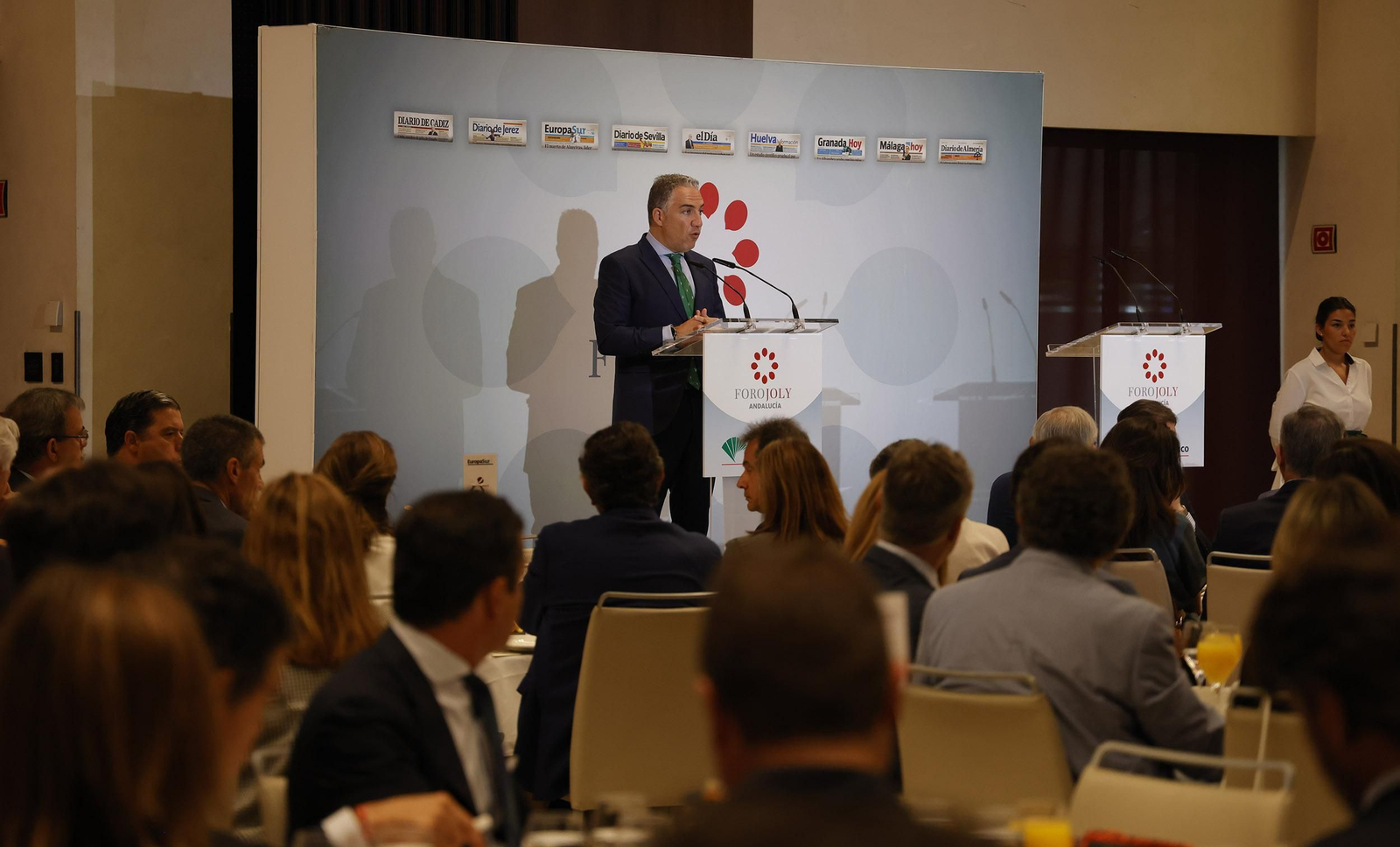 Elías Bendodo en el Foro Joly, todas las imágenes