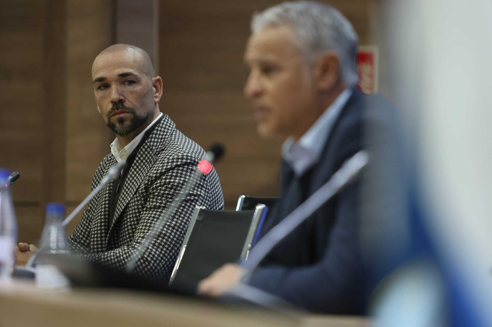 Manolo Gaspar, en la presentación de Pellicer.