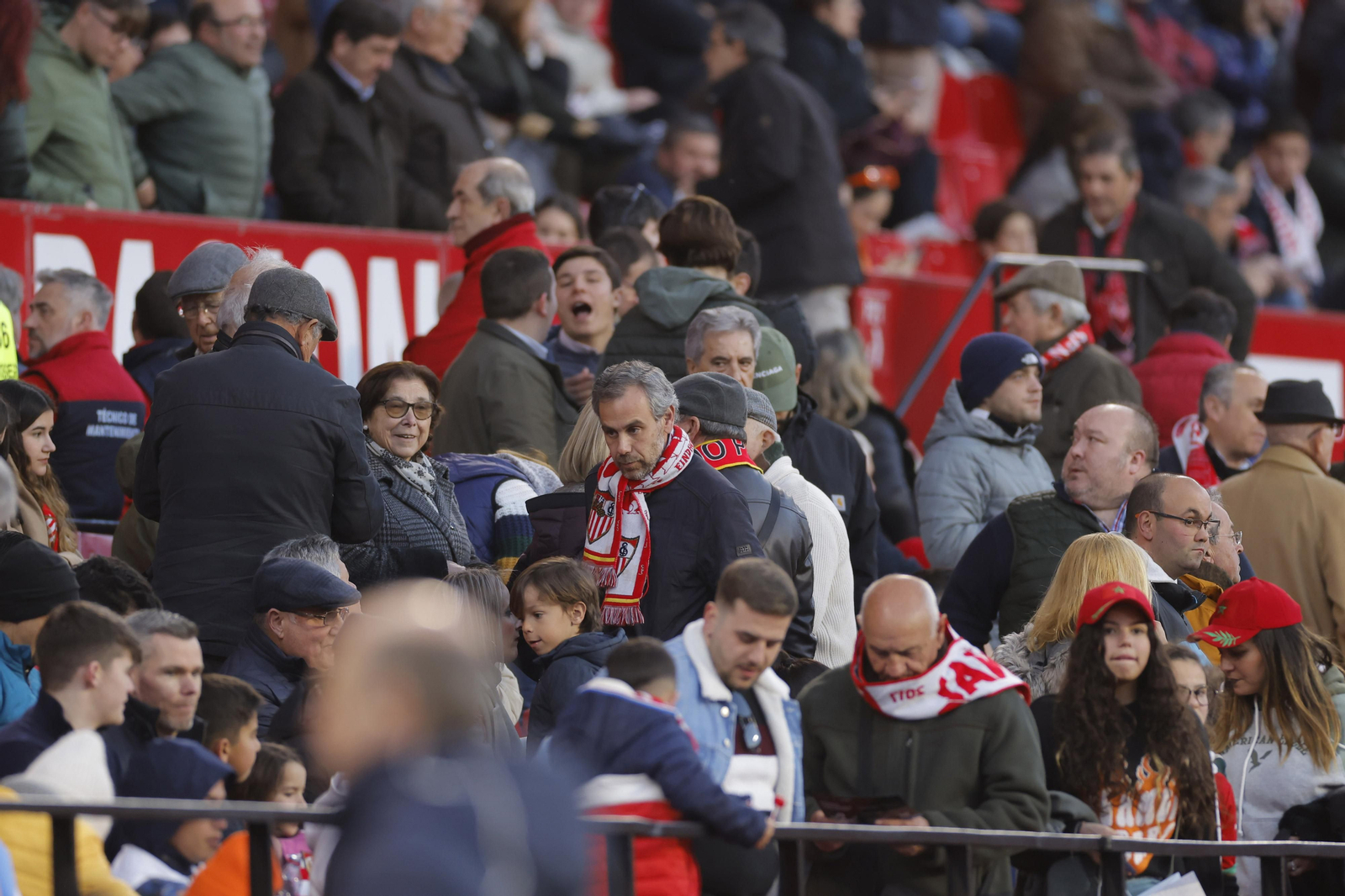 Búscate en las fotos del Sevilla-Elche