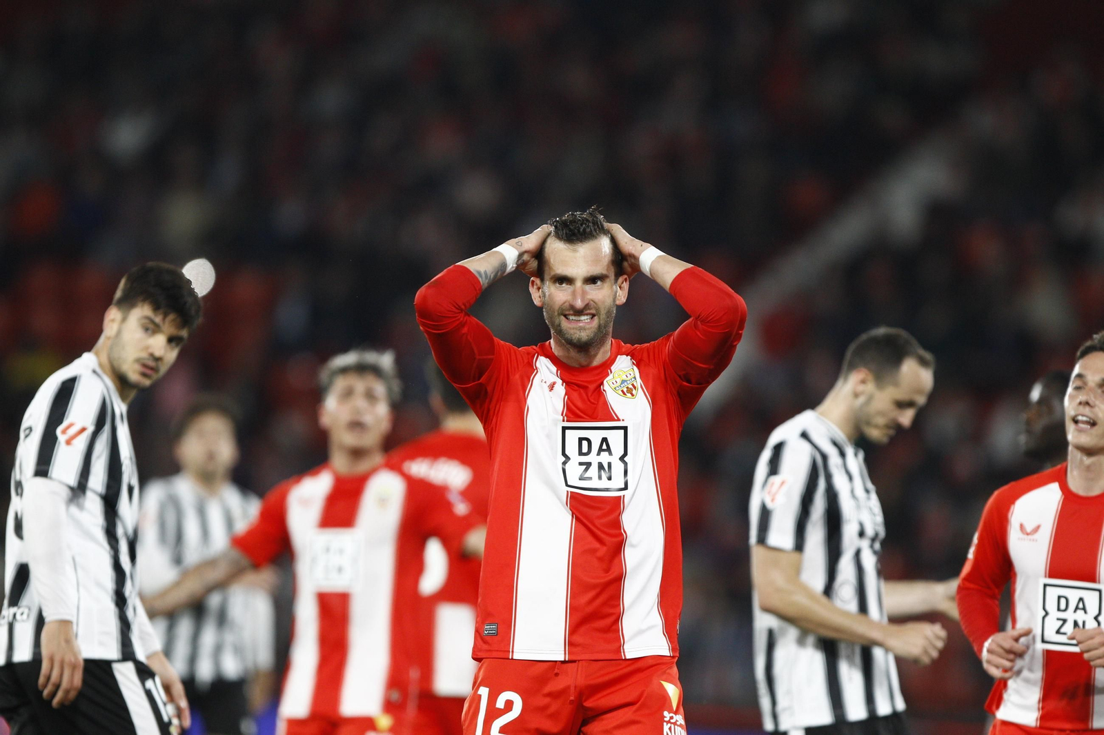 Las mejores imágenes del partido U.D. Almería-F.C. Cartagena