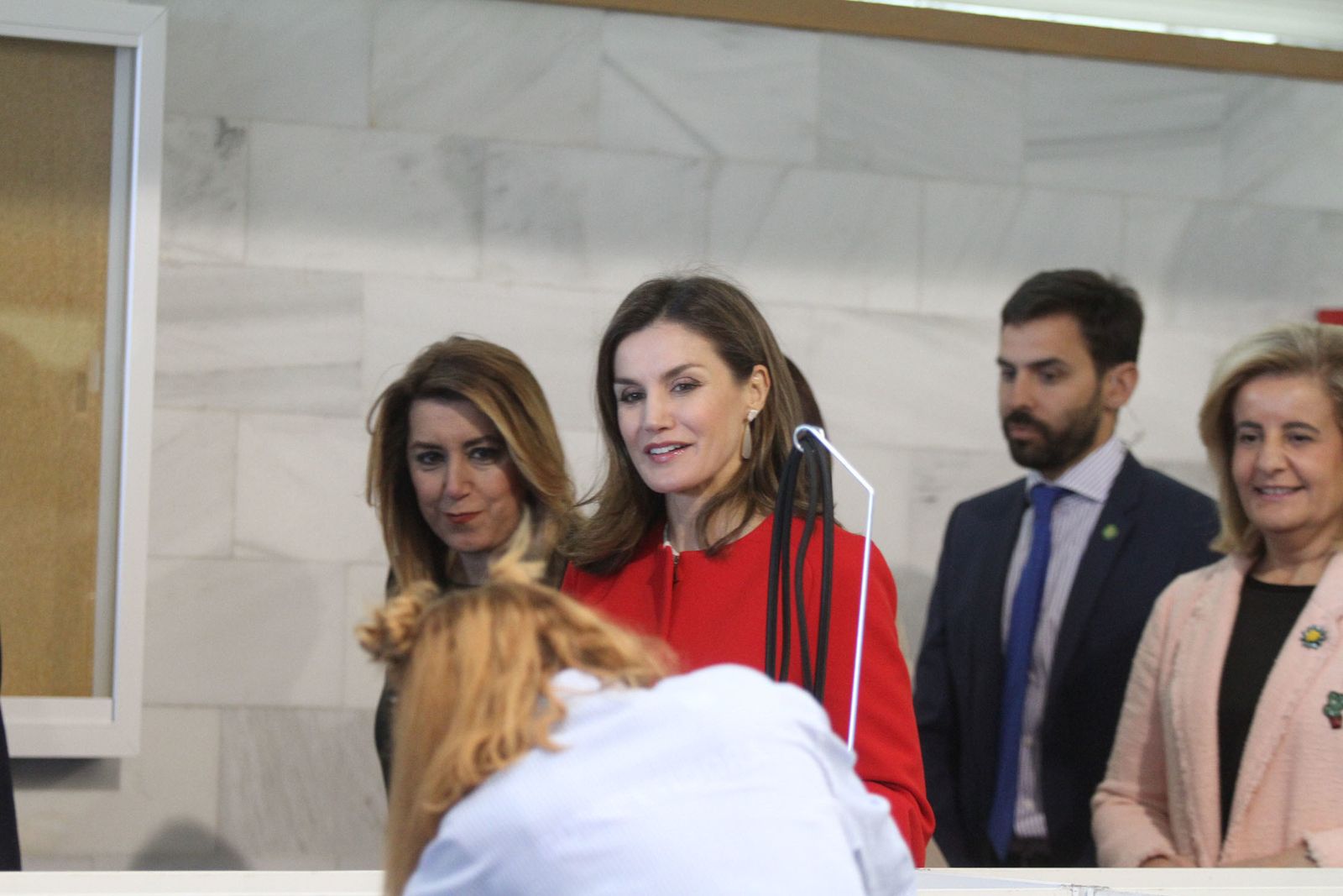 Imágenes de la visita de la reina Letizia a Huelva